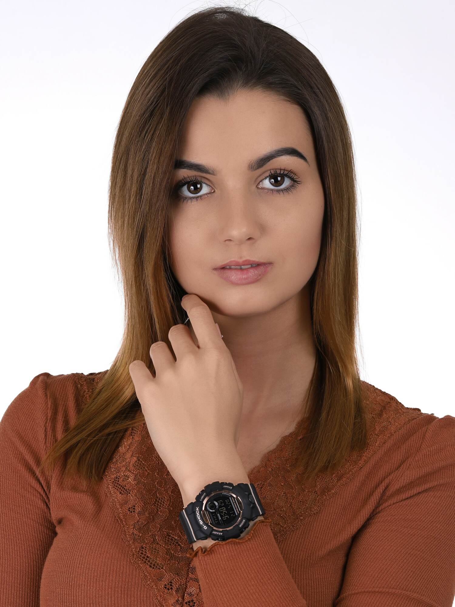 G-SHOCK GMD-B800-1ER G-SHOCK G-SQUAD G-SQUAD BLUETOOTH SYNC STEP TRACKERG-SQUAD zegarek damski sportowy mineralne