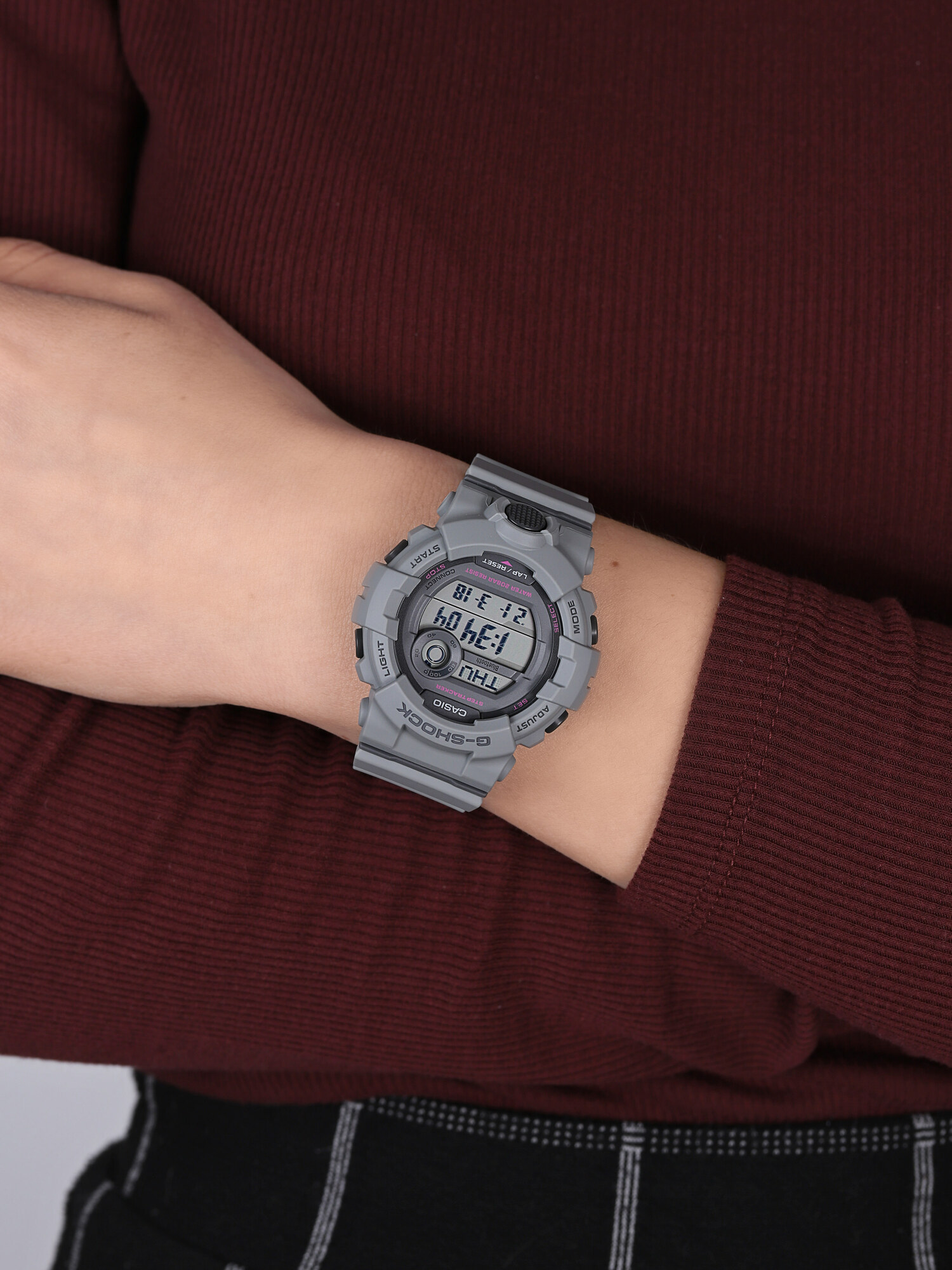 G-SHOCK GMD-B800SU-8ER zegarek szary sportowy G-SHOCK Original pasek - miniatura 3