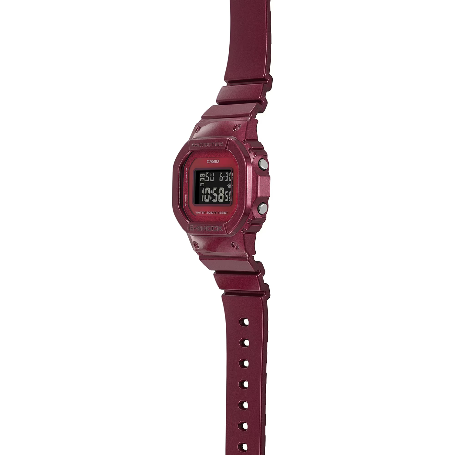 G-SHOCK GMD-S5600RB-4ER G-SHOCK Original G-SHOCK BLACK RED zegarek damski sportowy mineralne - miniatura 4