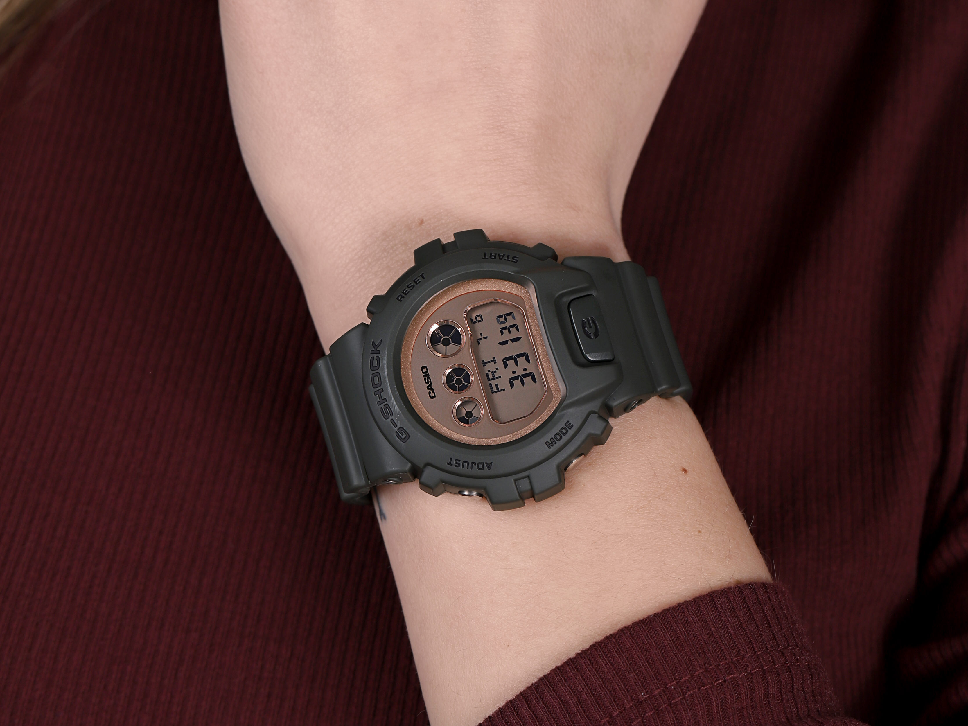 G-Shock GMD-S6900MC-3ER S-SERIES G-SHOCK S-Series sportowy zegarek zielony - miniatura 4