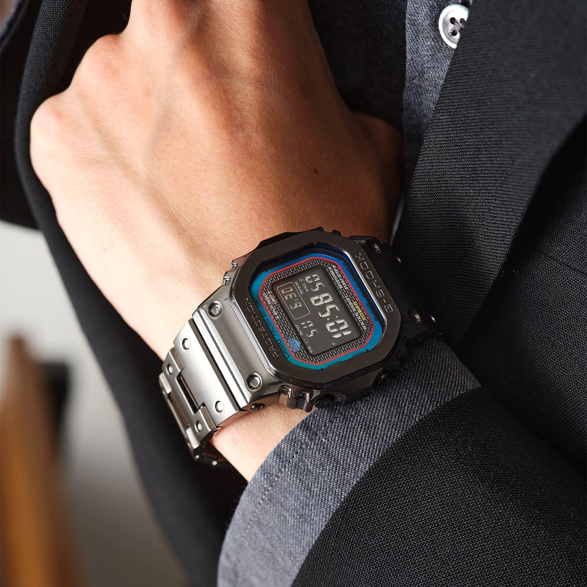 G-SHOCK GMW-B5000BPC-1ER G-SHOCK FULL METAL G-SHOCK Specials sportowy zegarek czarny - miniatura 9