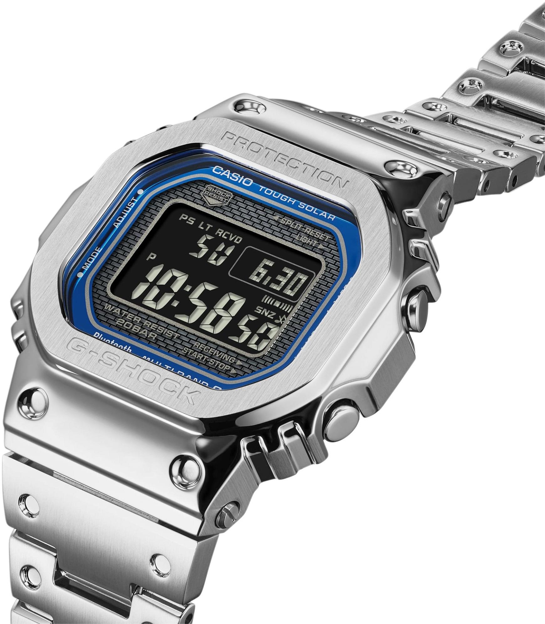 G-SHOCK GMW-B5000D-2ER zegarek srebrny sportowy G-SHOCK Specials bransoleta - miniatura 5