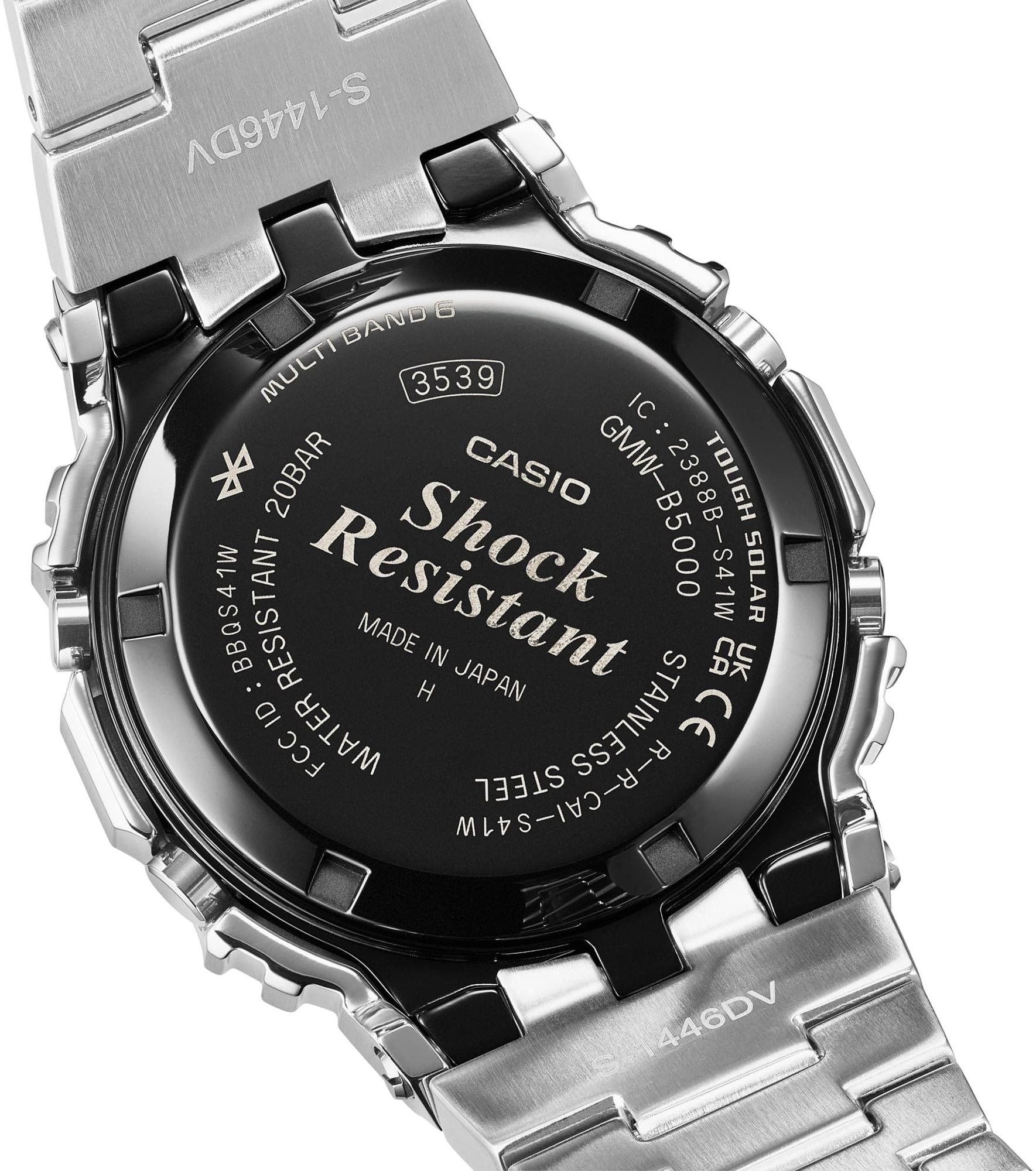G-SHOCK GMW-B5000D-2ER zegarek srebrny sportowy G-SHOCK Specials bransoleta - miniatura 6