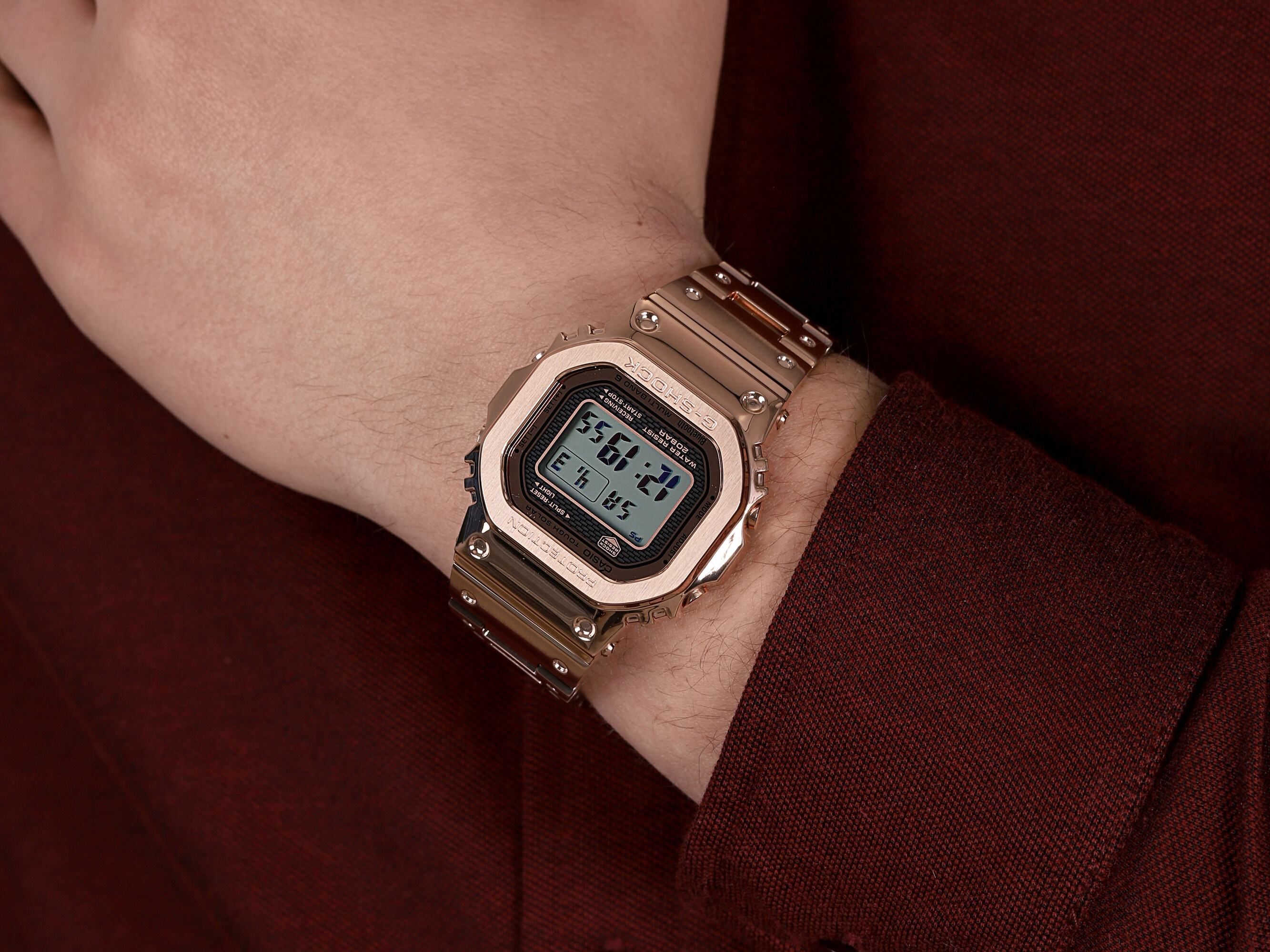 G-SHOCK GMW-B5000GD-4ER G-SHOCK Specials zegarek męski sportowy mineralne
