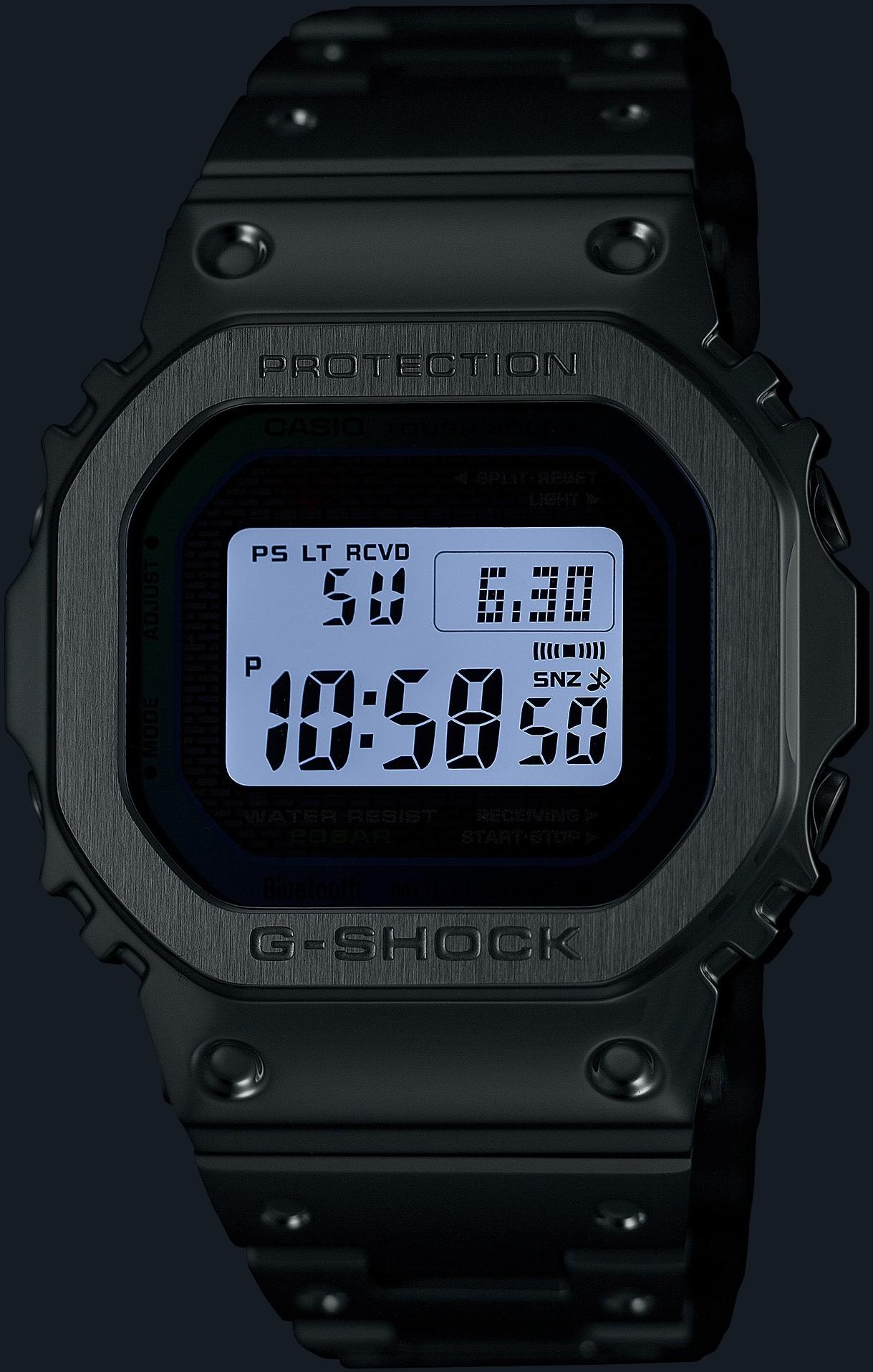 G-SHOCK GMW-B5000PC-1ER zegarek srebrny sportowy G-SHOCK Specials bransoleta - miniatura 6