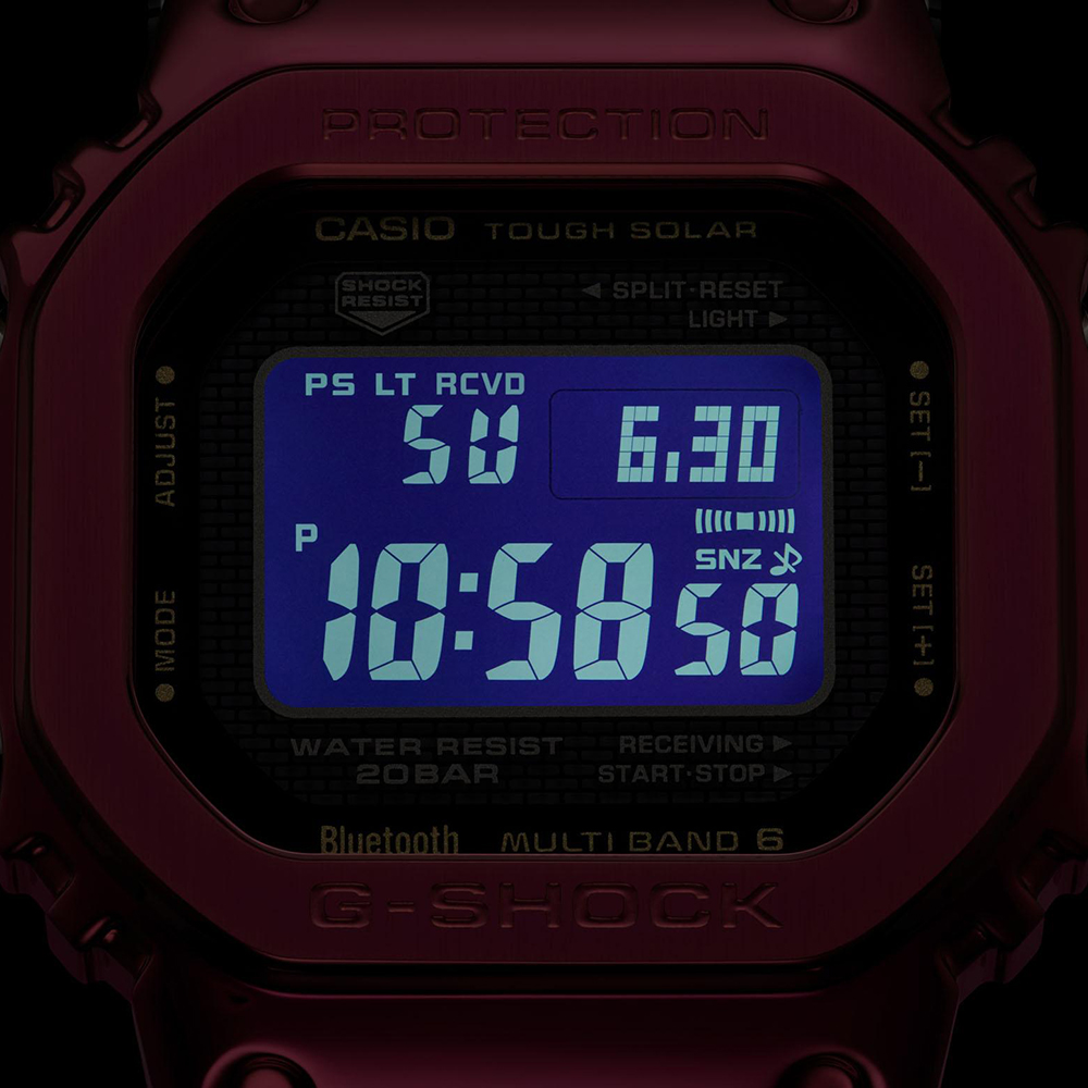 G-Shock GMW-B5000RD-4ER G-SHOCK Specials sportowy zegarek różowy - miniatura 6