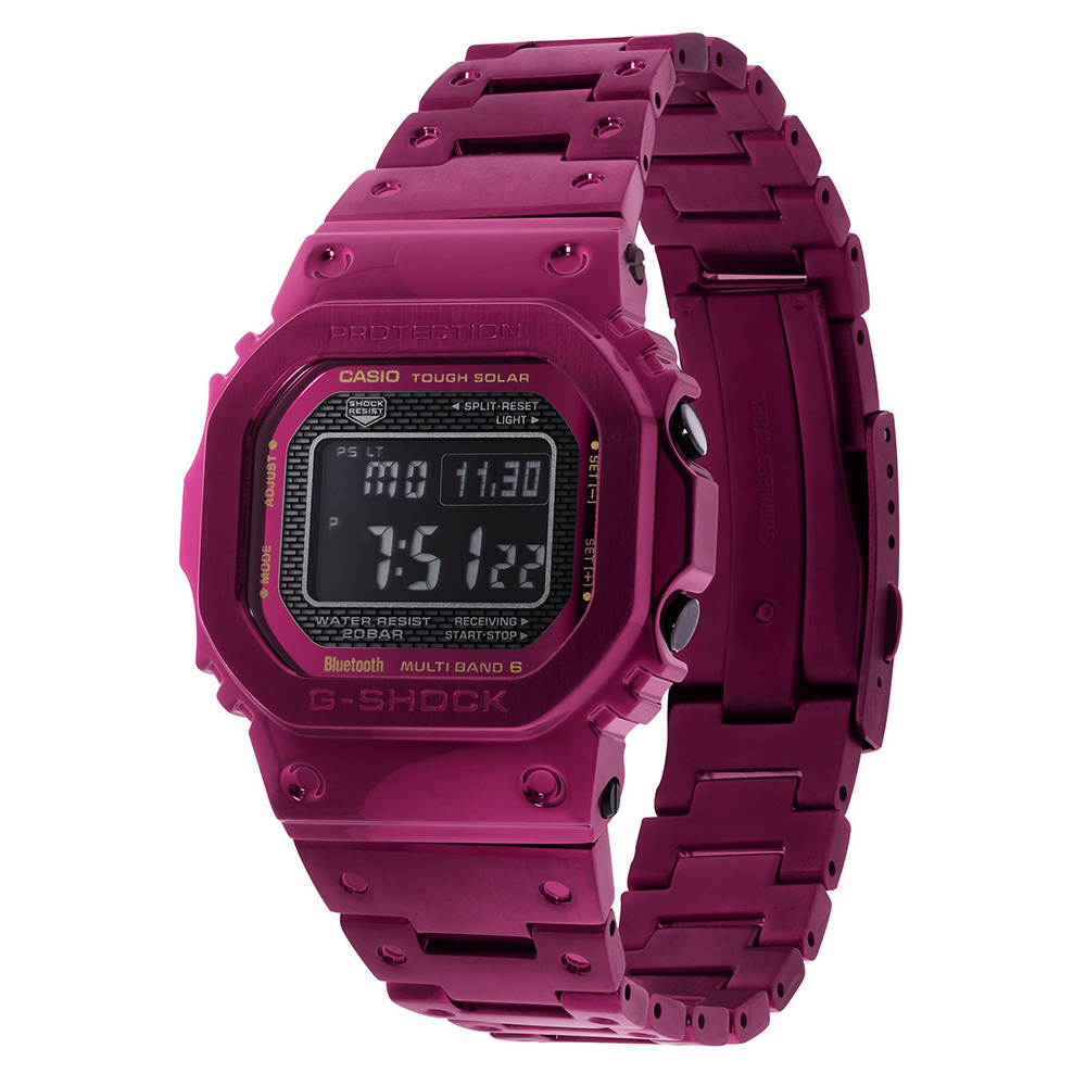 G-Shock GMW-B5000RD-4ER G-SHOCK Specials zegarek męski sportowy mineralne - miniatura 3