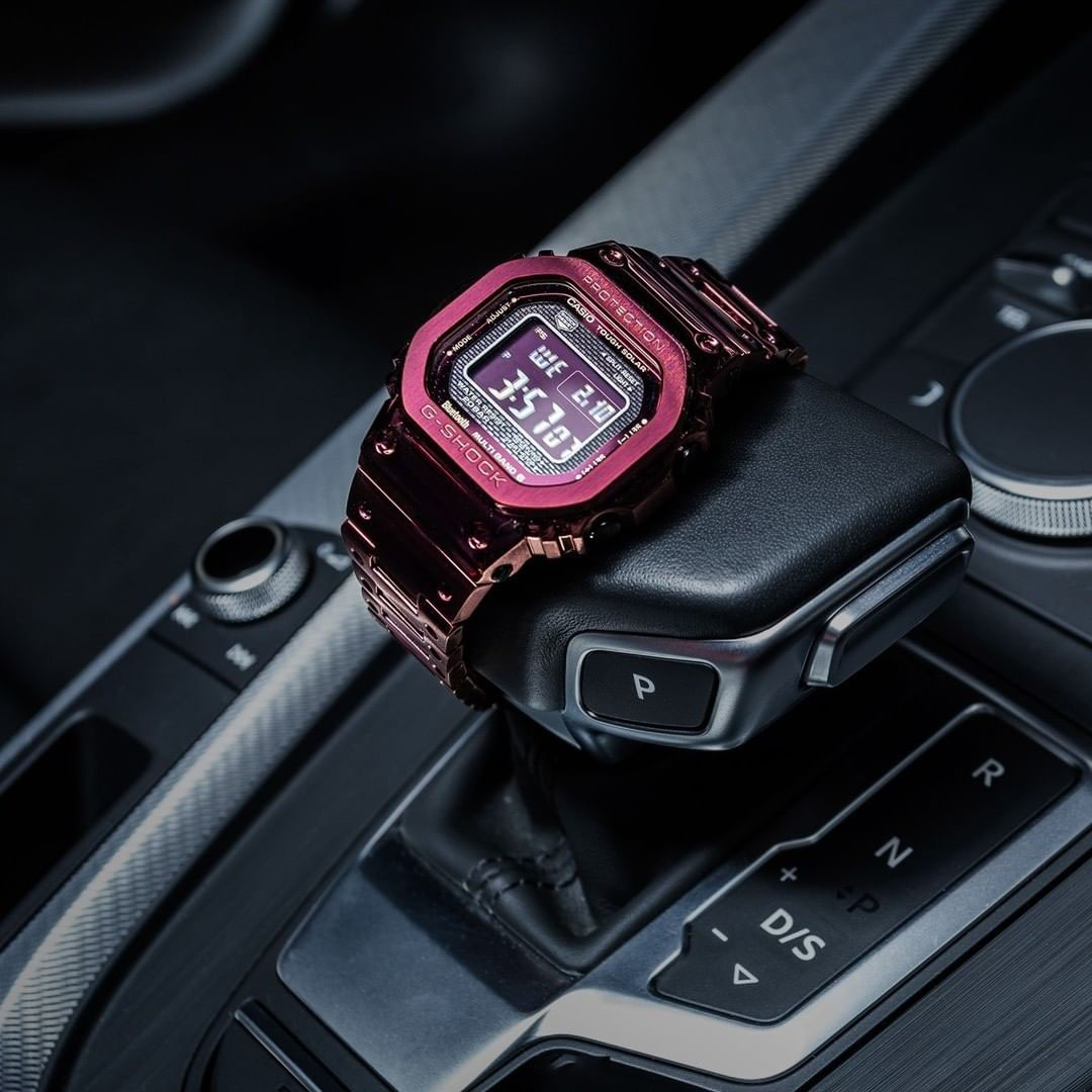 G-Shock GMW-B5000RD-4ER zegarek męski G-SHOCK Specials fioletowy - miniatura 11