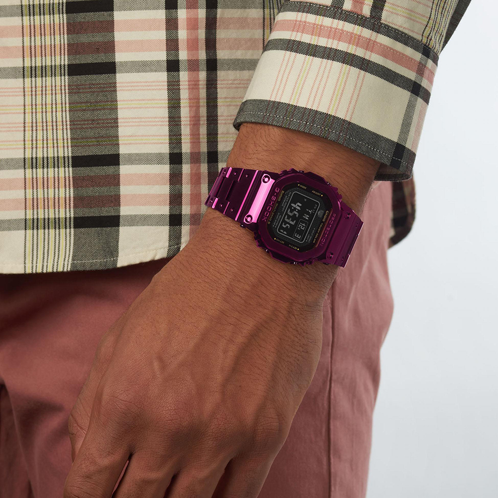 G-Shock GMW-B5000RD-4ER zegarek męski G-SHOCK Specials różowy - miniatura 10