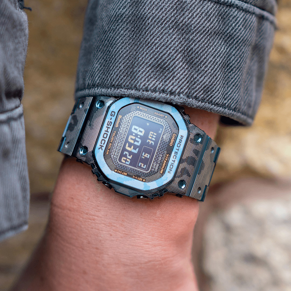 G-Shock GMW-B5000TCF-2ER zegarek szary sportowy G-SHOCK Specials bransoleta - miniatura 10