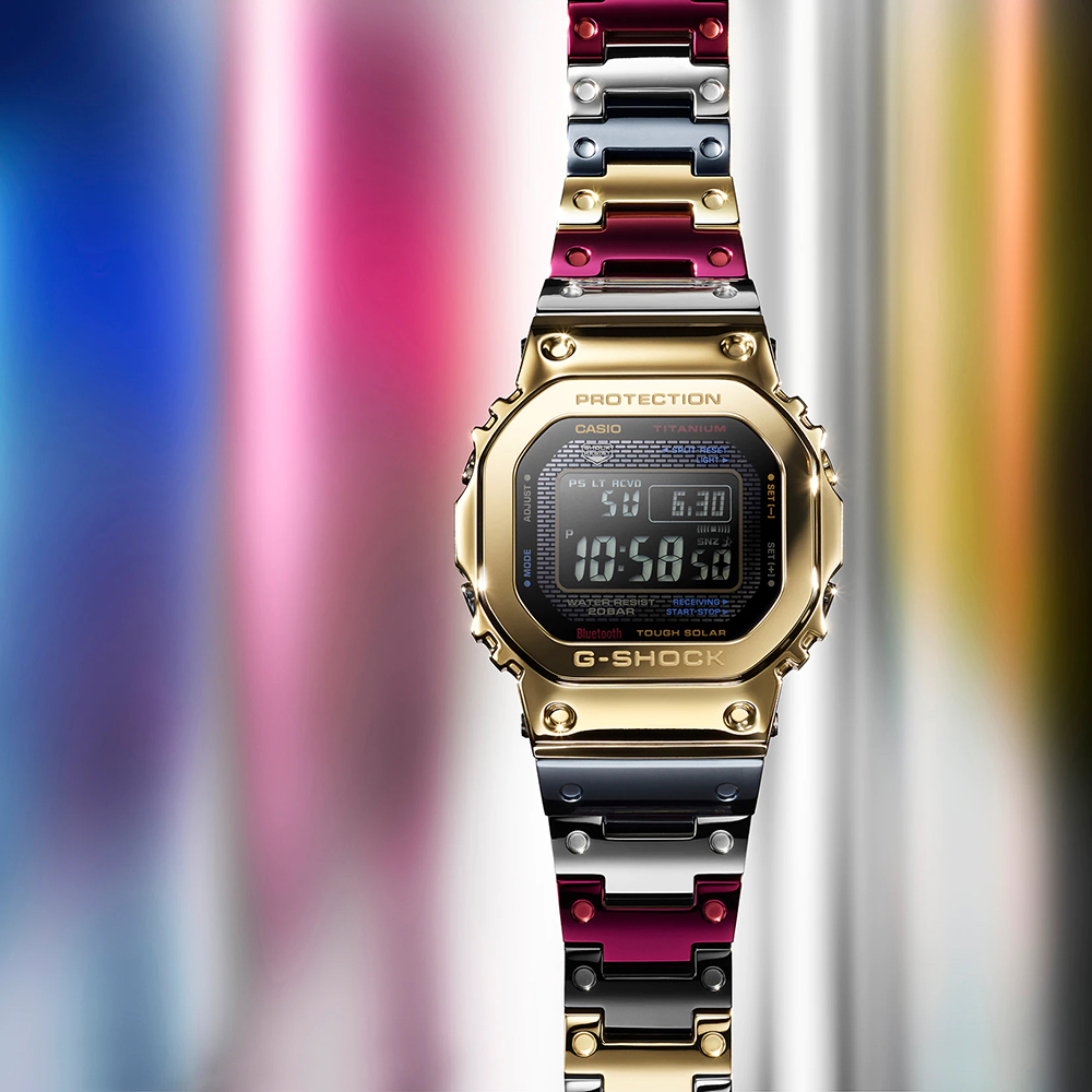 G-SHOCK GMW-B5000TR-9ER męski zegarek CASIO RETRO Maxi pasek