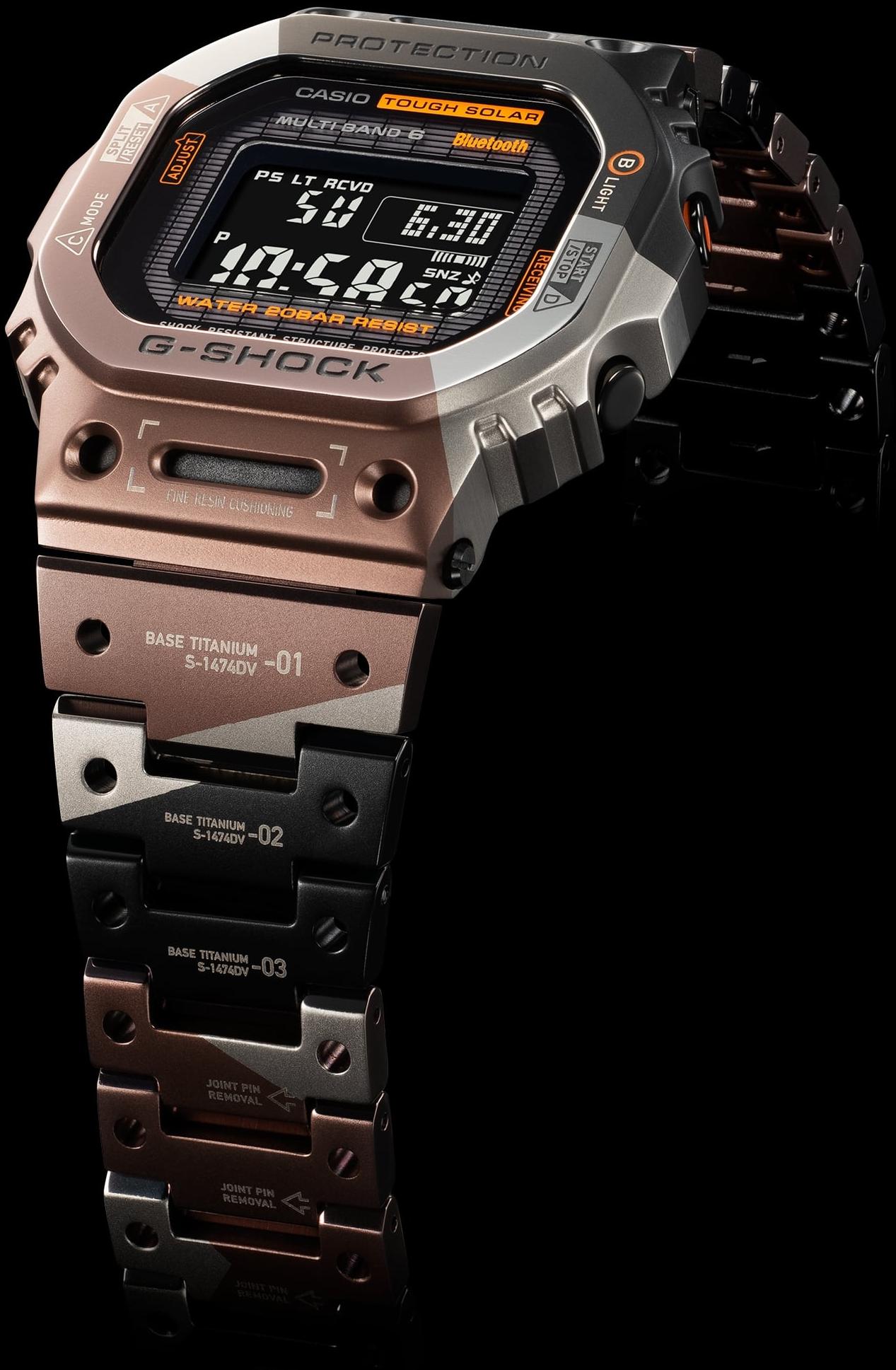 G-SHOCK GMW-B5000TVB-1ER zegarek męski G-SHOCK Specials czarny - miniatura 8