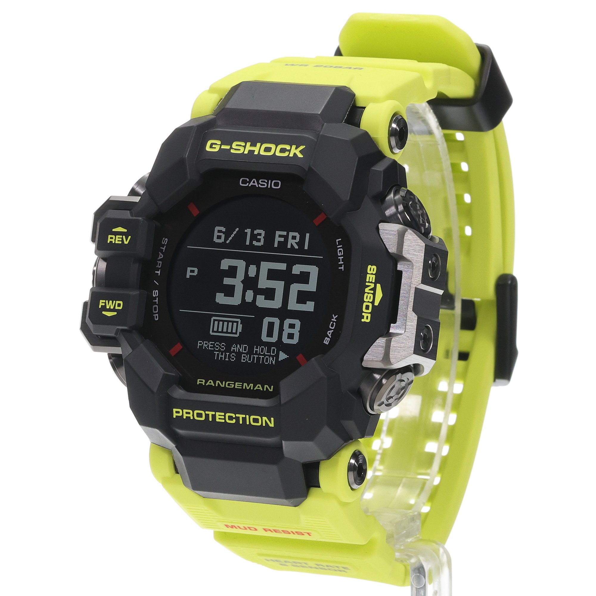 G-SHOCK GPR-H1000RY-1A9ER zegarek męski G-SHOCK Master of G czarny
