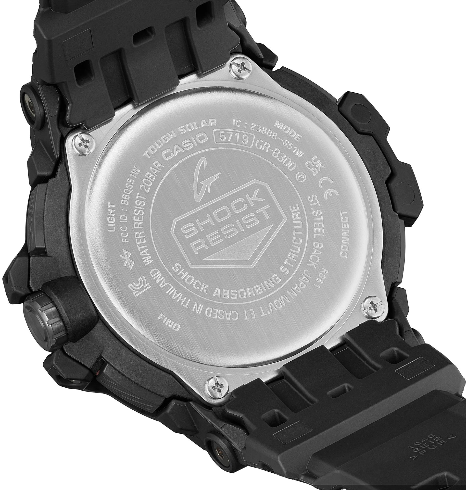 G-SHOCK GR-B300-1A4ER męski zegarek G-SHOCK Master of G pasek