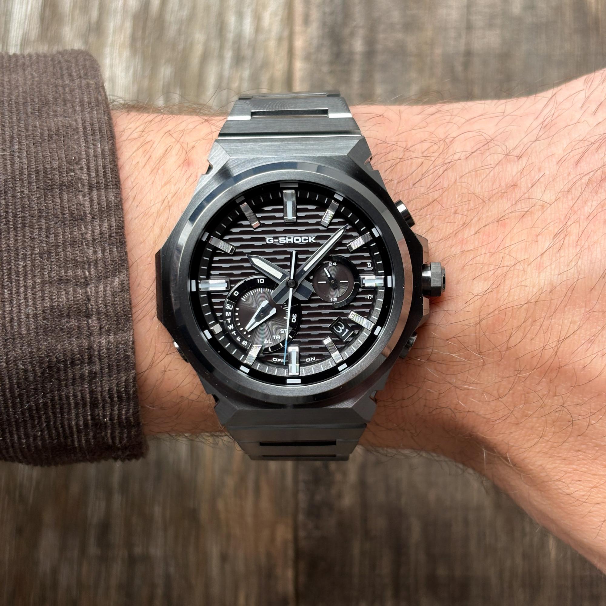 G-SHOCK GST-B1000BD-1AER zegarek japońskie G-SHOCK G-STEEL