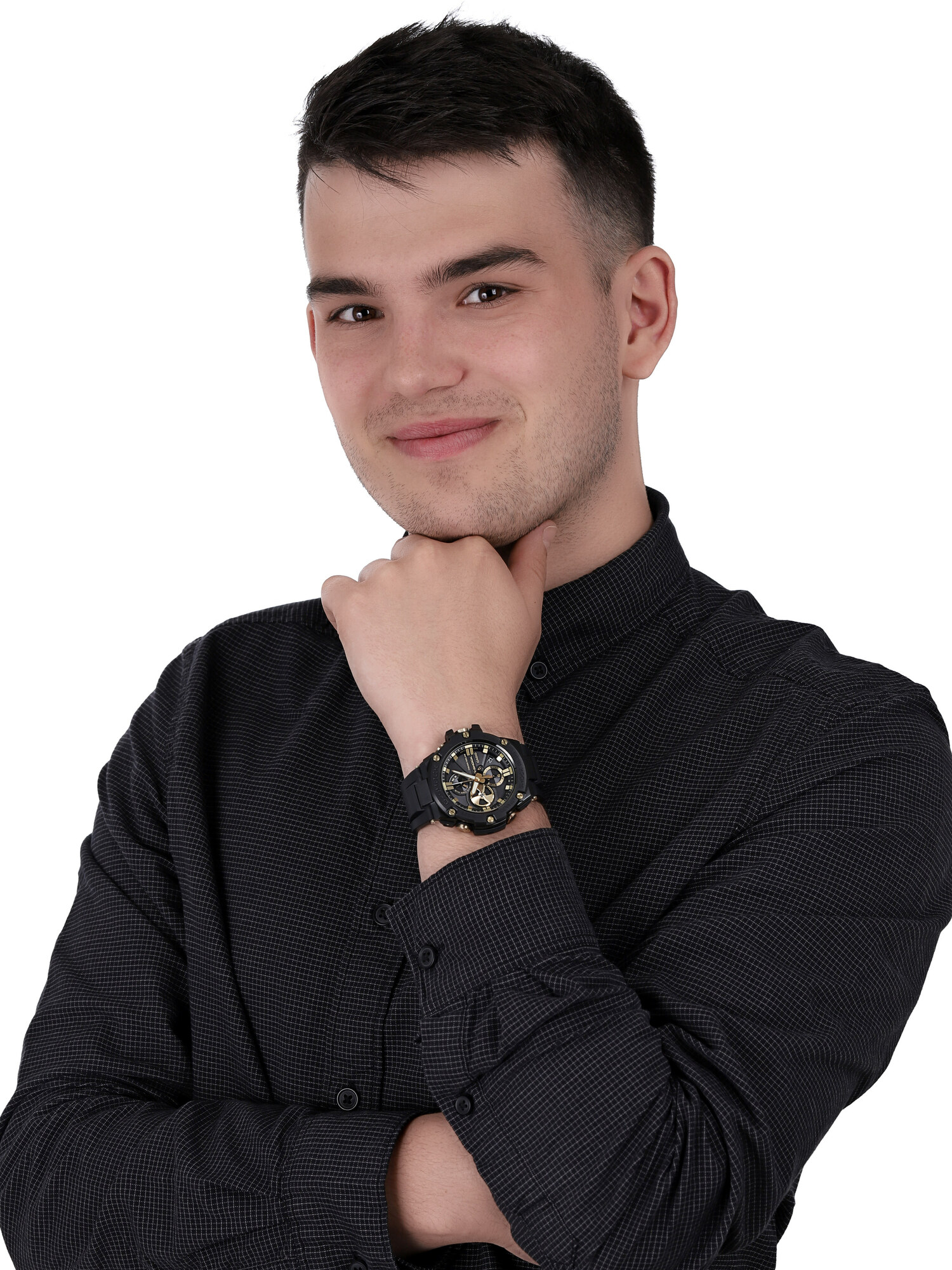 G-SHOCK GST-B100GC-1AER G-SHOCK G-STEEL smartwatch męski sportowy mineralne - miniatura 2