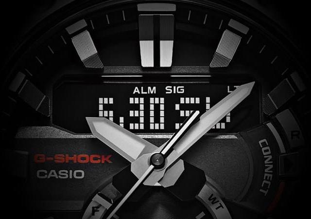 G-SHOCK GST-B200-1AER zegarek męski G-SHOCK G-STEEL srebrny