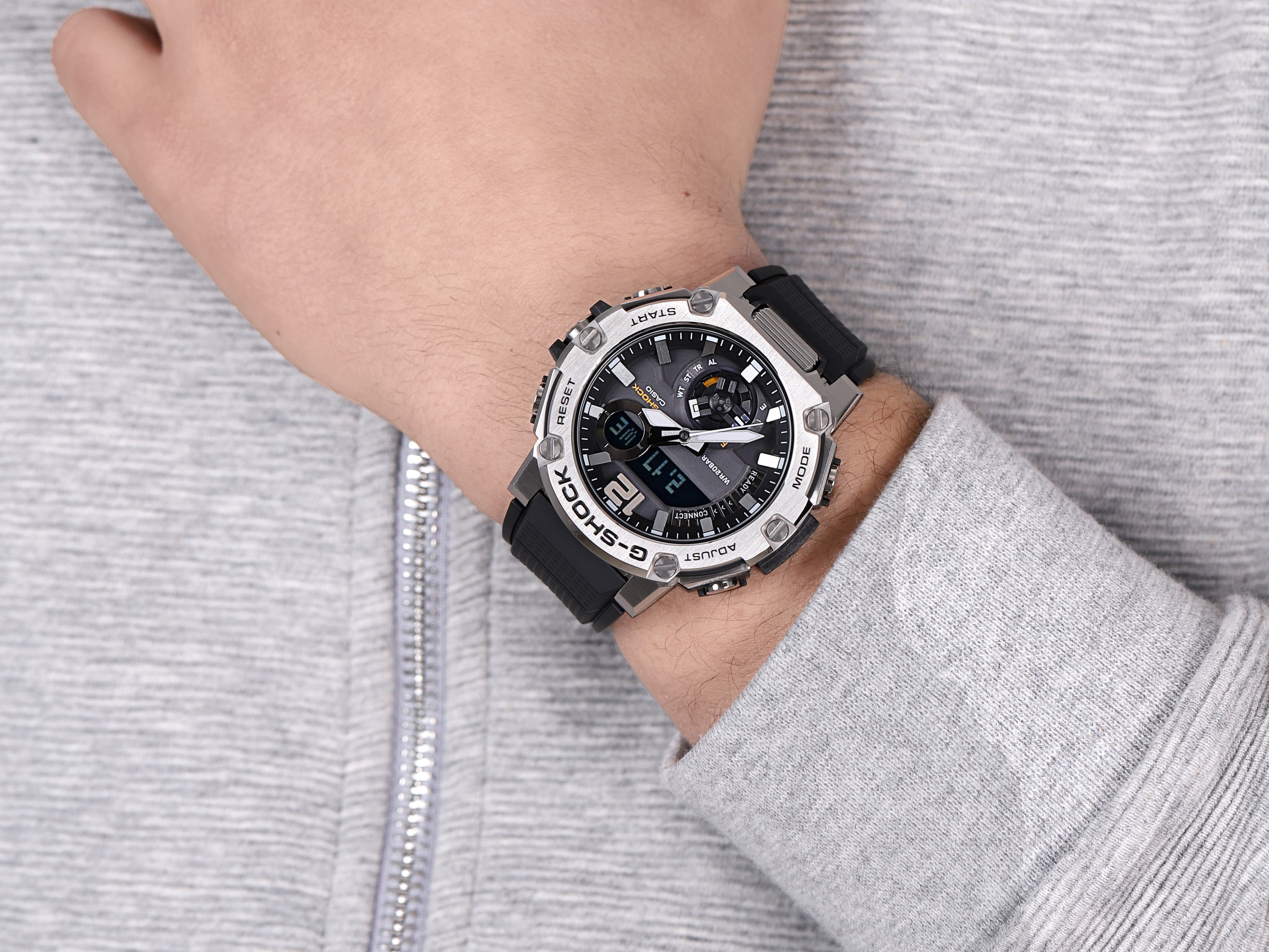 G-Shock GST-B300S-1AER zegarek męski G-SHOCK G-STEEL