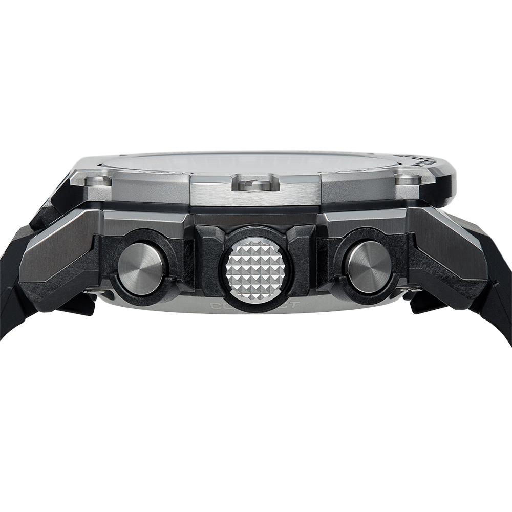 G-SHOCK GST-B300S-1AER zegarek srebrny sportowy G-SHOCK G-STEEL pasek