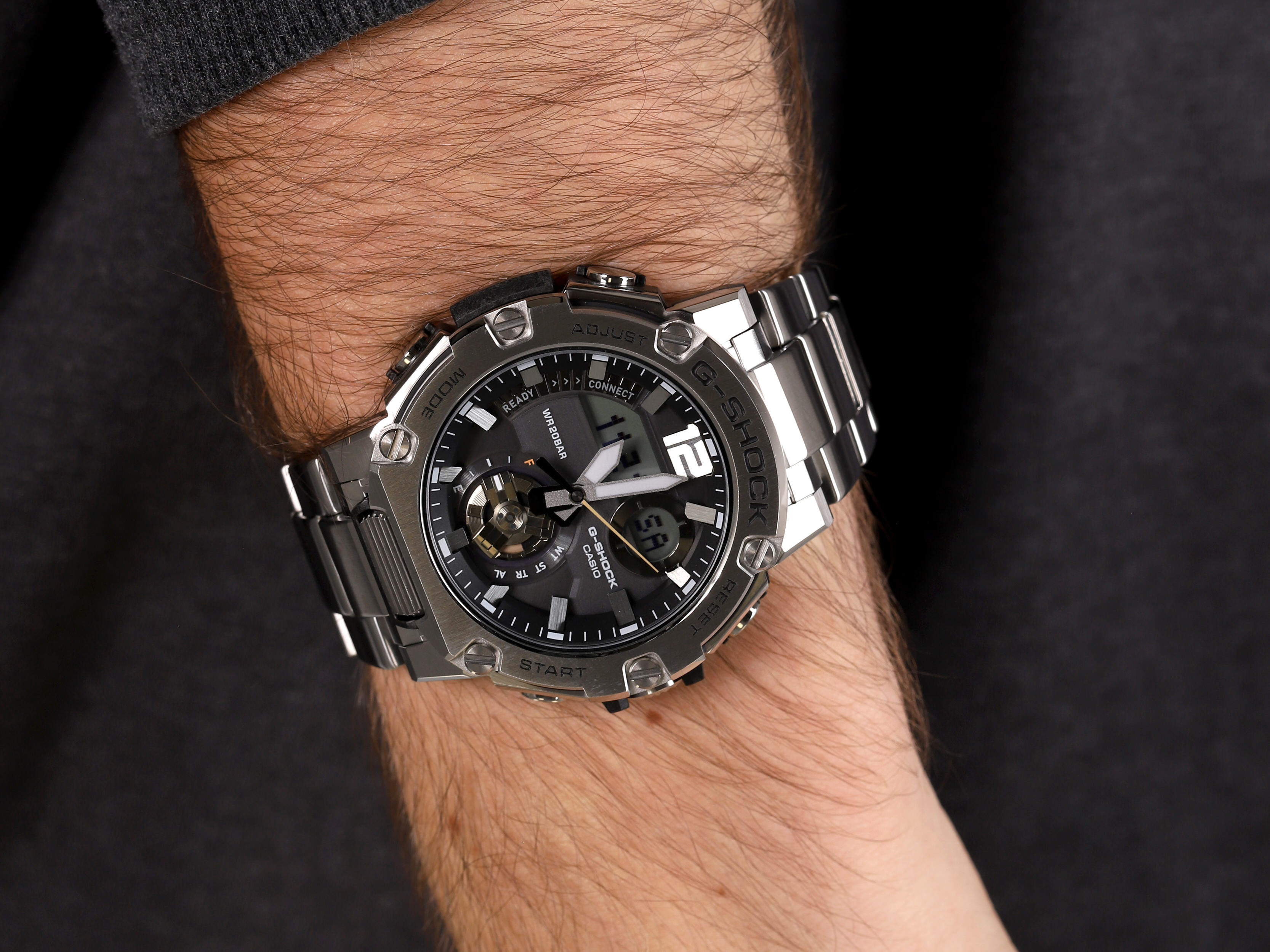 G-Shock GST-B300SD-1AER zegarek męski G-SHOCK G-STEEL - miniatura 4