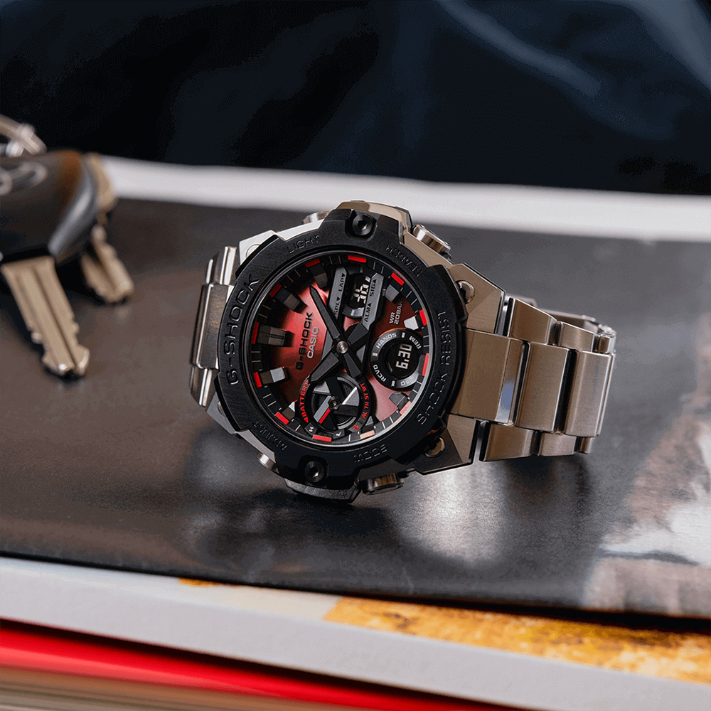 G-SHOCK GST-B400AD-1A4ER zegarek męski G-SHOCK G-STEEL