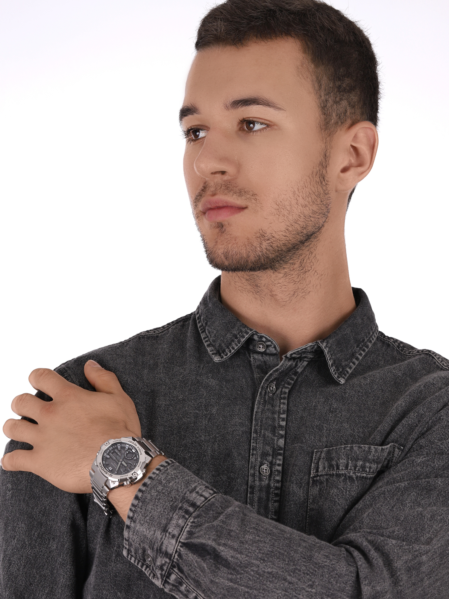 G-SHOCK GST-B400D-1AER G-SHOCK G-STEEL zegarek męski sportowy mineralne