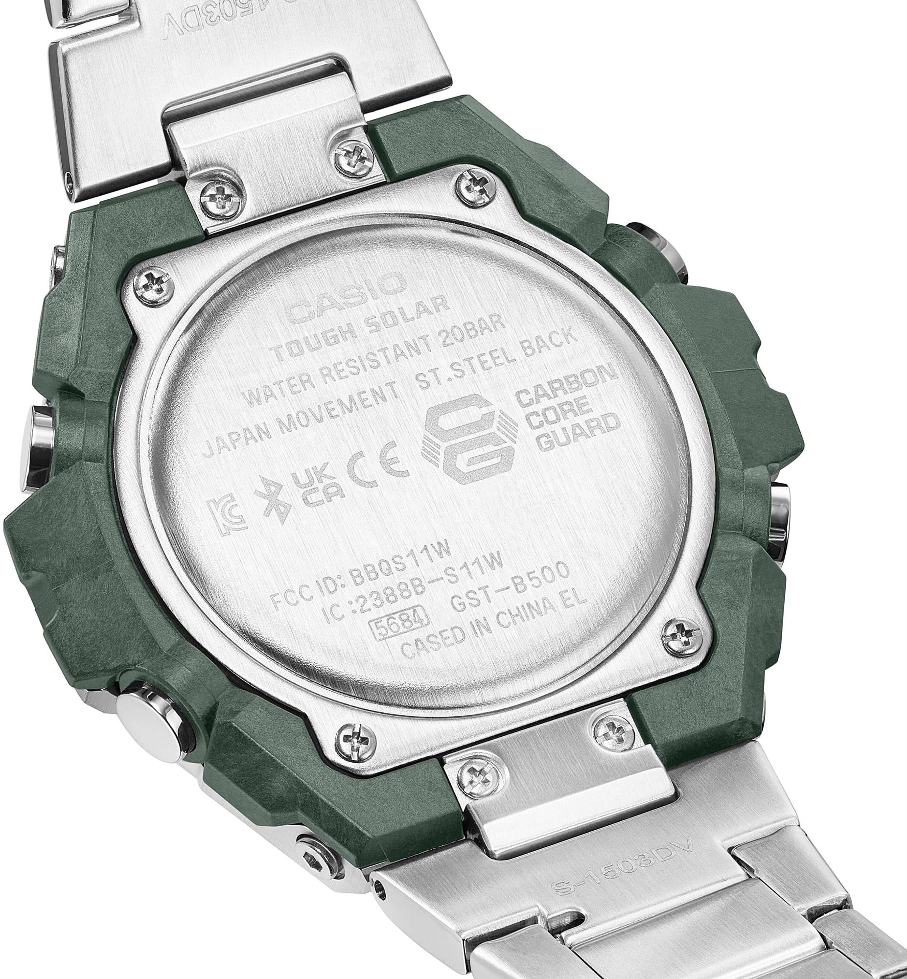 G-SHOCK GST-B500AD-3AER męski zegarek G-SHOCK G-STEEL bransoleta - miniatura 6
