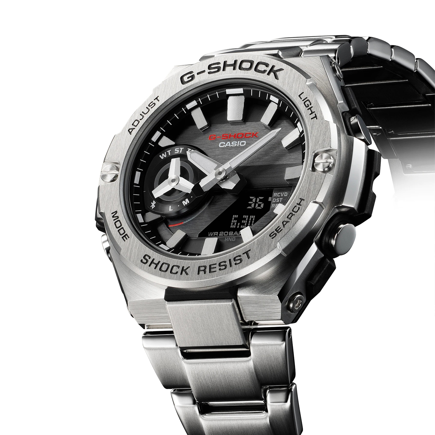 G-SHOCK GST-B500D-1AER G-STEEL BLUETOOTH CARBON zegarek G-SHOCK G-STEEL