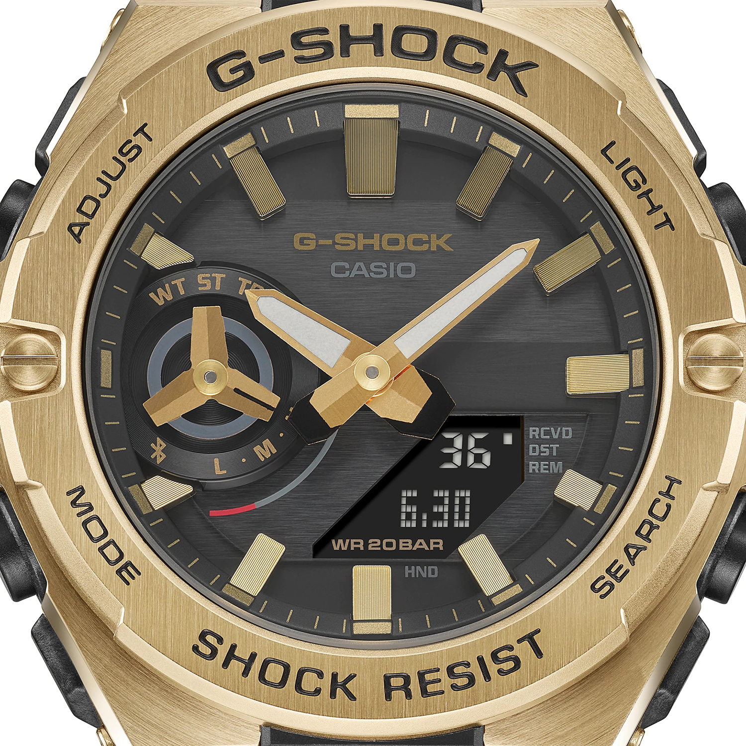 G-SHOCK GST-B500GD-9AER męski zegarek G-SHOCK G-STEEL bransoleta - miniatura 3