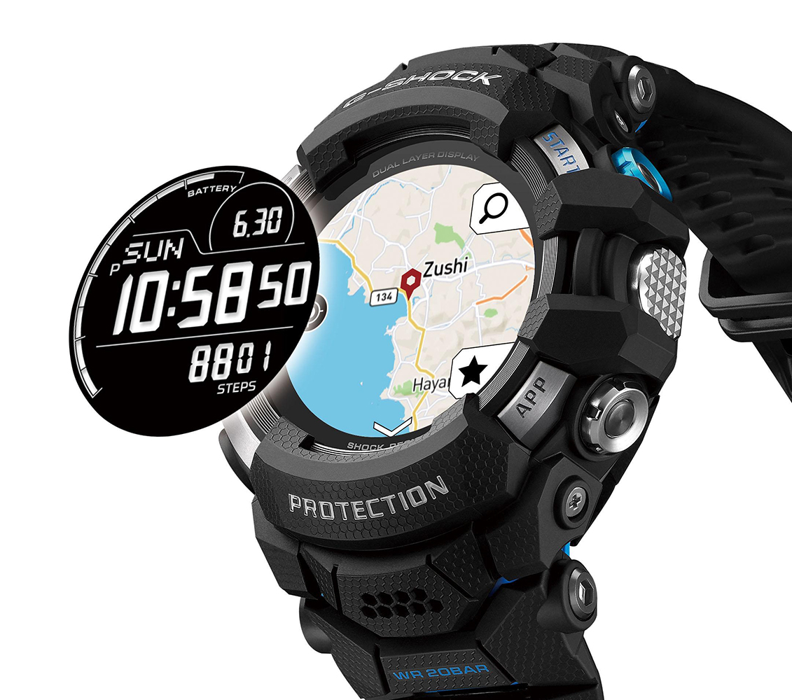 G-SHOCK GSW-H1000-1ER zegarek G-Shock z gps - miniatura 7