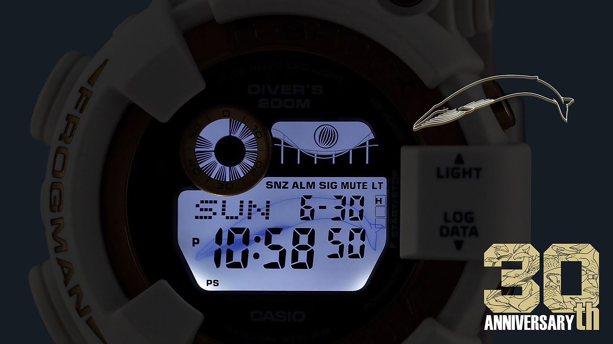G-SHOCK GW-8201K-7JR męski zegarek G-SHOCK Master of G pasek - miniatura 5
