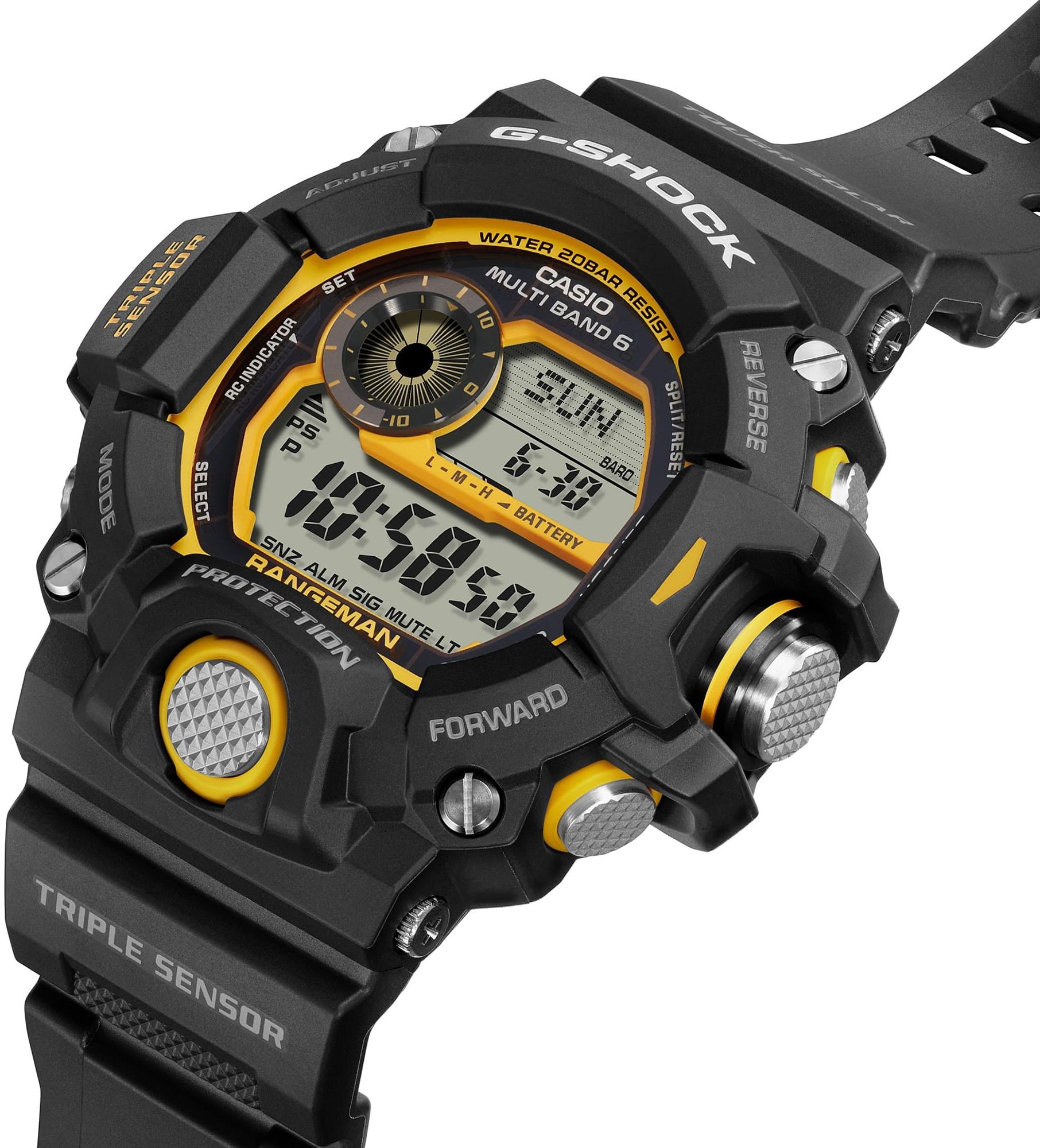 G-SHOCK GW-9400Y-1ER RANGEMAN zegarek sportowy G-SHOCK Master of G