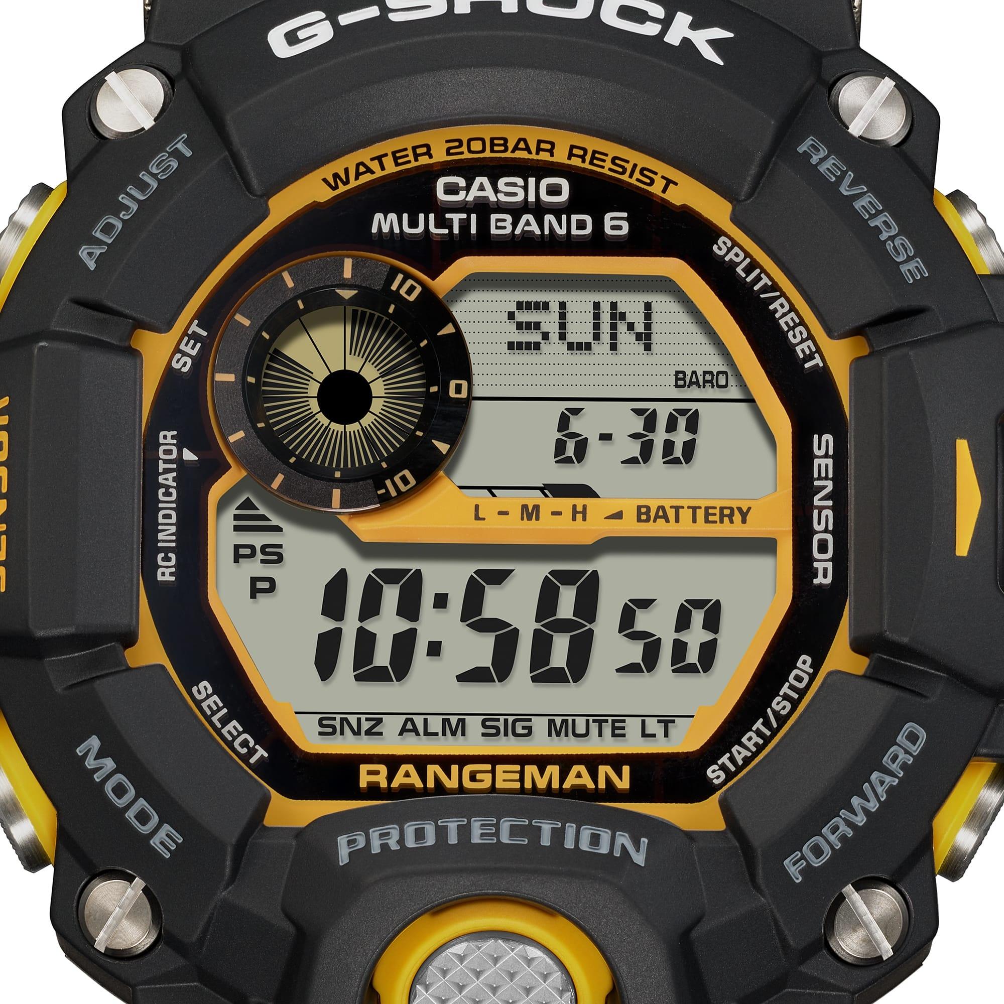 G-SHOCK GW-9400Y-1ER zegarek męski G-SHOCK Master of G