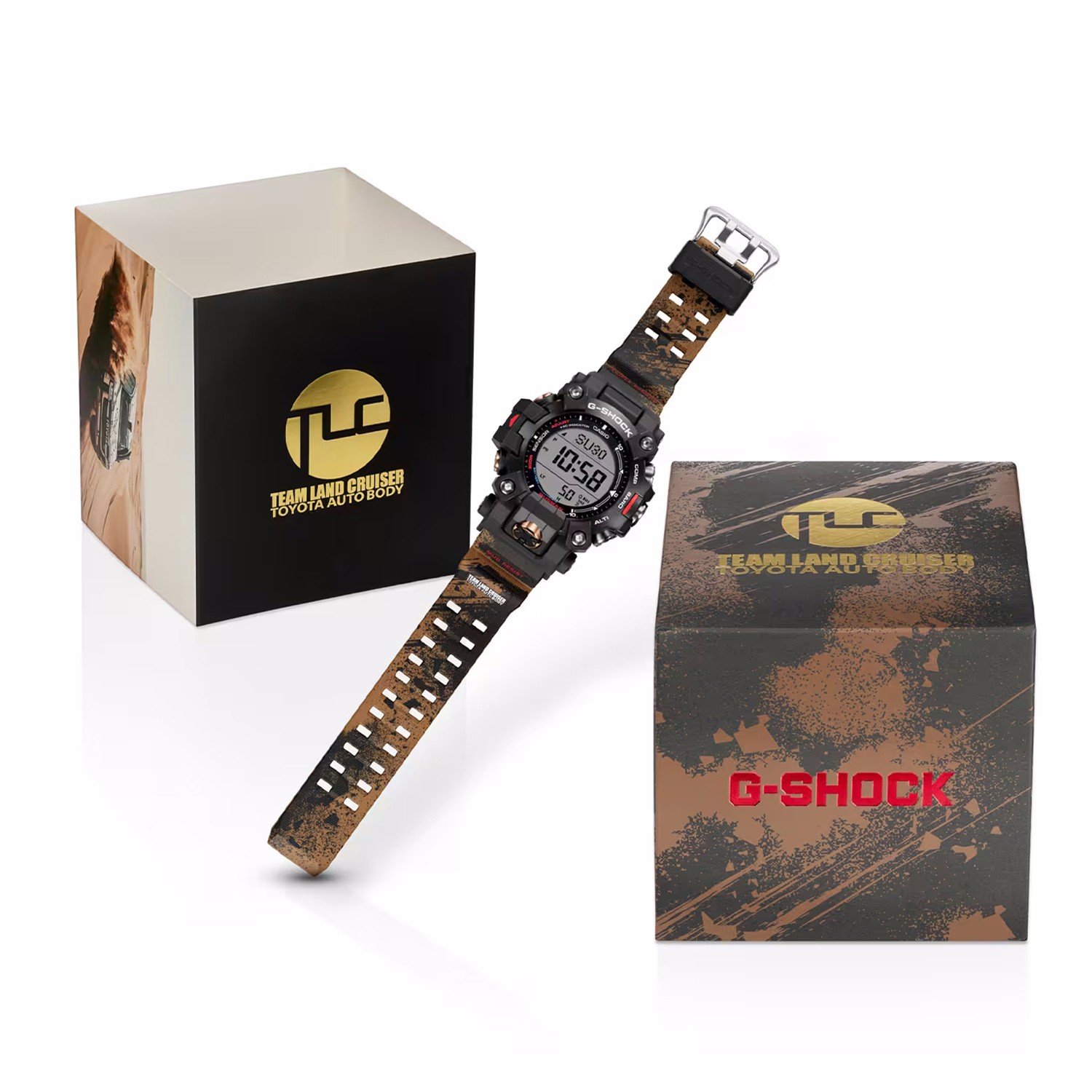 G-SHOCK GW-9500TLC-1ER zegarek męski G-SHOCK Master of G zielony