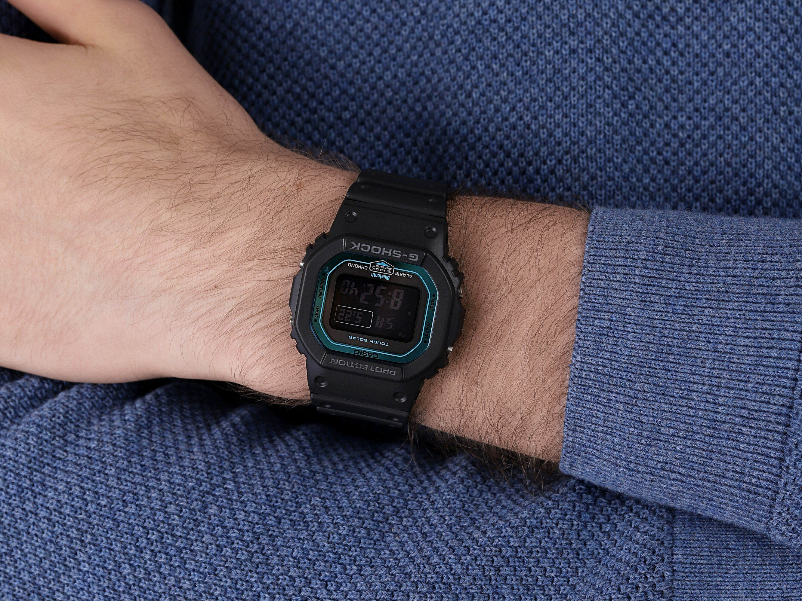 G-SHOCK GW-B5600-2ER zegarek czarny sportowy G-SHOCK Original pasek