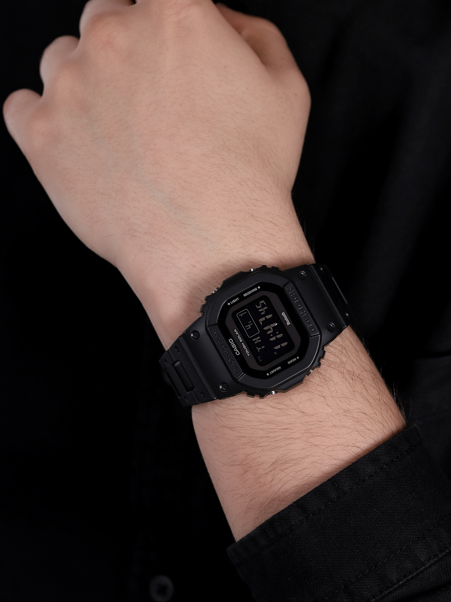 G-SHOCK GW-B5600BC-1BER G-SHOCK Original sportowy zegarek czarny