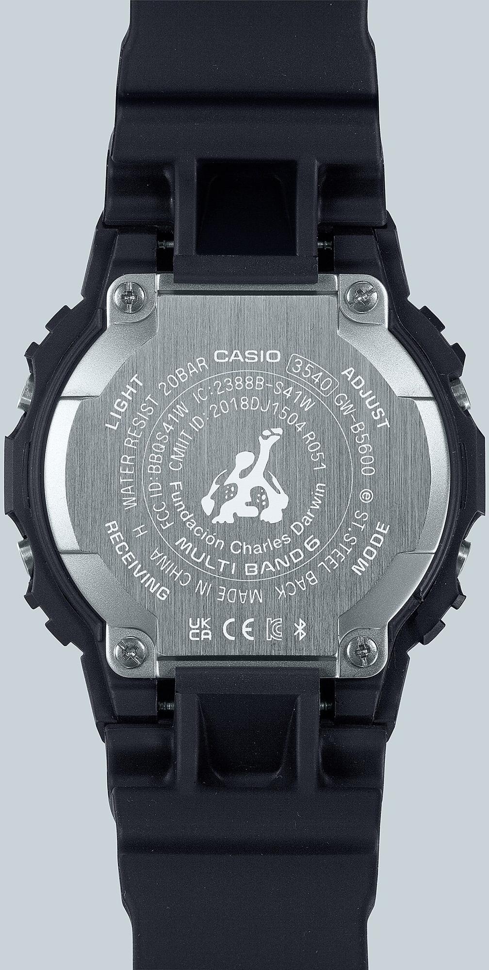G-SHOCK GW-B5600CD-1A2ER G-SHOCK GALAPAGOS CHARLES DARWIN FOUNDATION zegarek sportowy G-SHOCK Original - miniatura 5