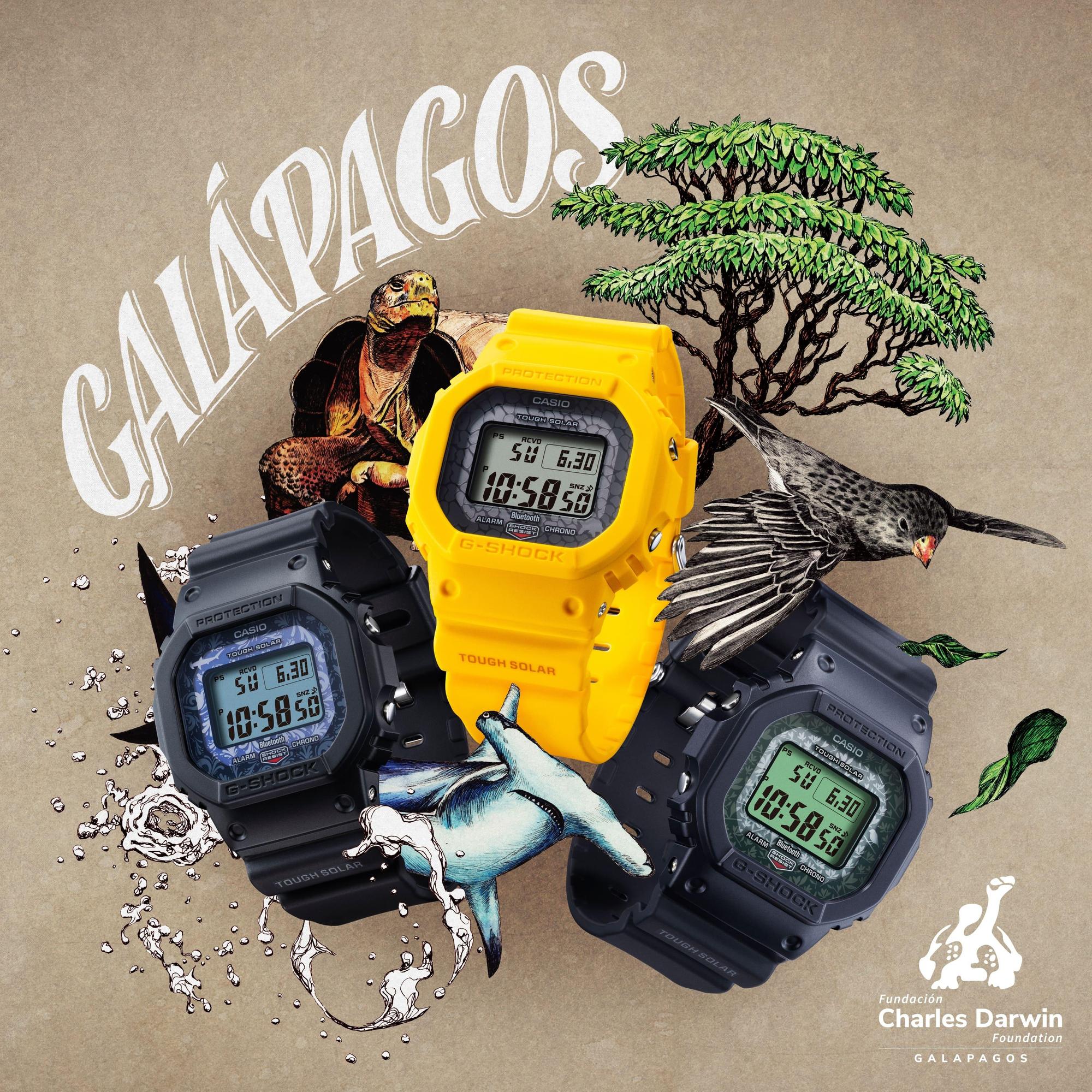 G-SHOCK GW-B5600CD-9ER zegarek żółty sportowy G-SHOCK Original pasek - miniatura 6