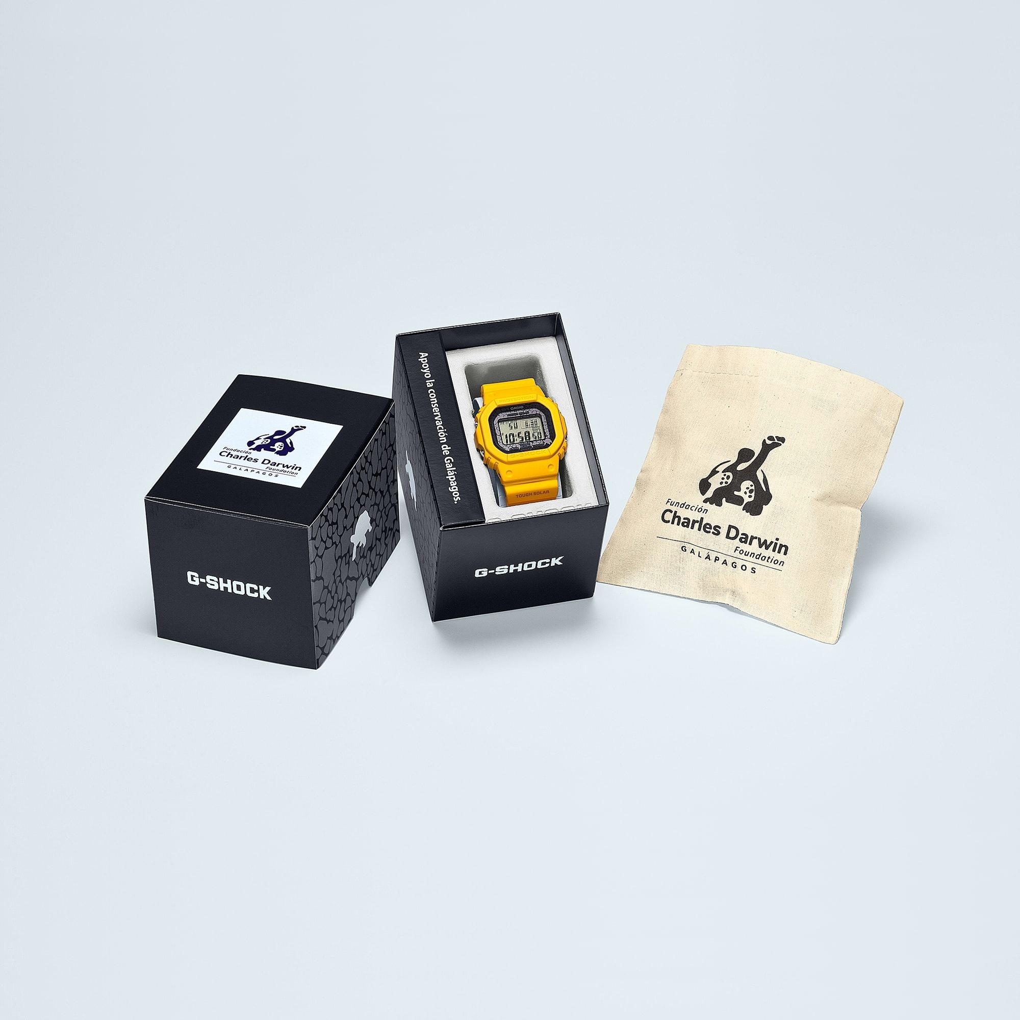G-SHOCK GW-B5600CD-9ER zegarek żółty sportowy G-SHOCK Original pasek - miniatura 5