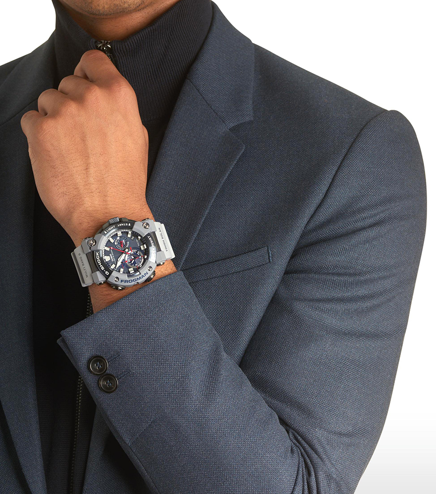 G-SHOCK GWF-A1000RN-8AER zegarek męski G-SHOCK Master of G czarny