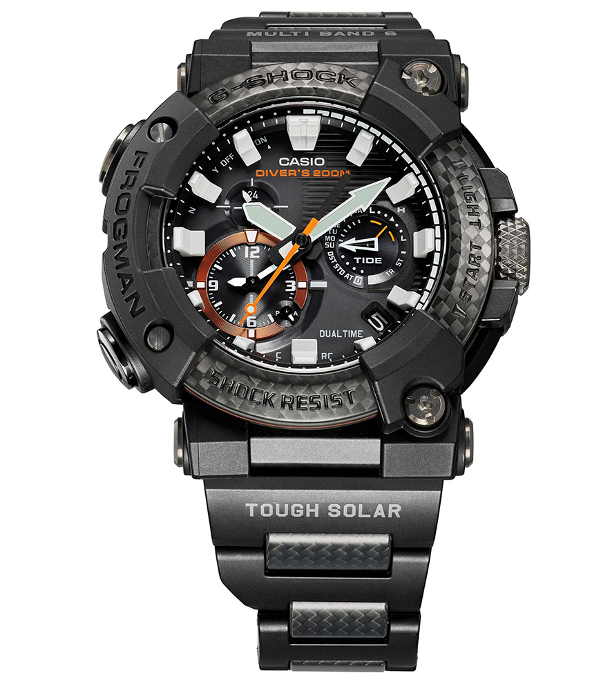G-SHOCK GWF-A1000XC-1AER G-SHOCK Master of G sportowy zegarek czarny