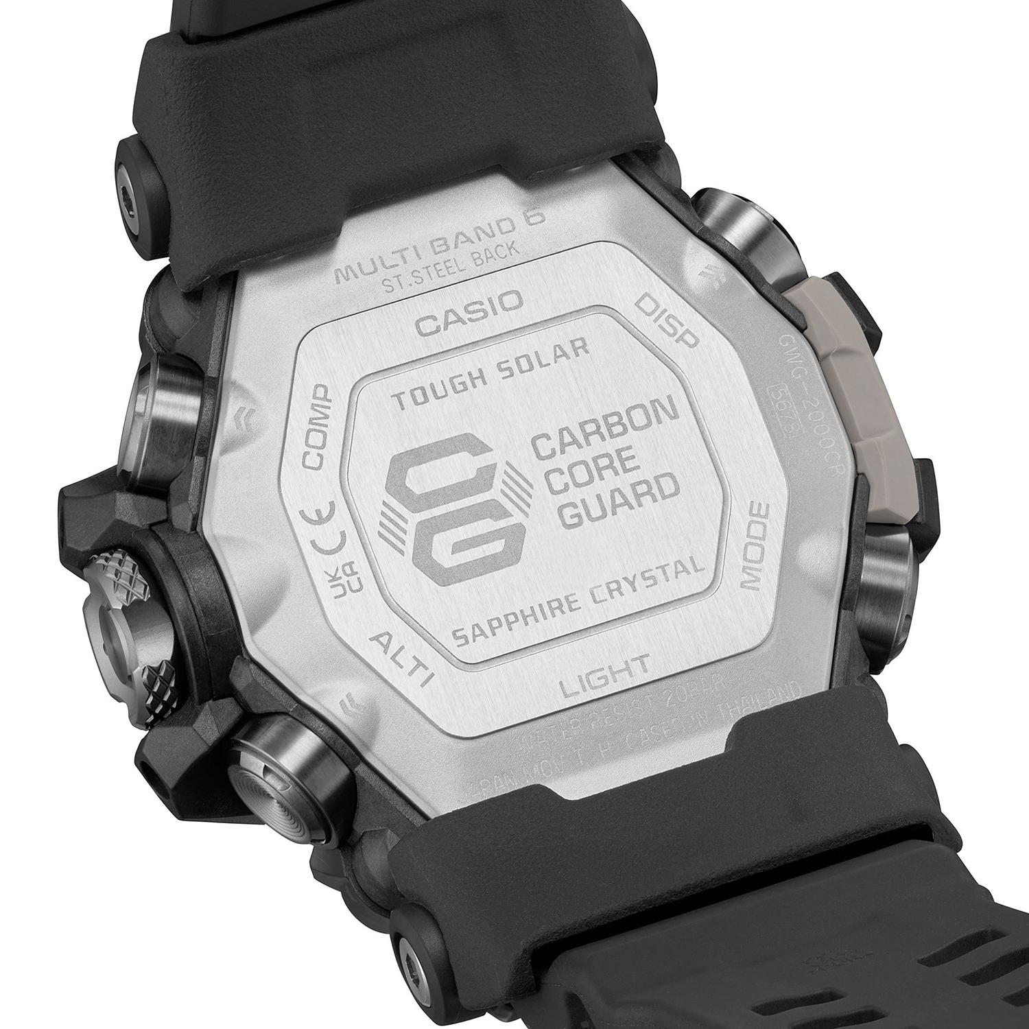 G-SHOCK GWG-2000CR-1AER zegarek czarny sportowy G-SHOCK Master of G pasek - miniatura 7