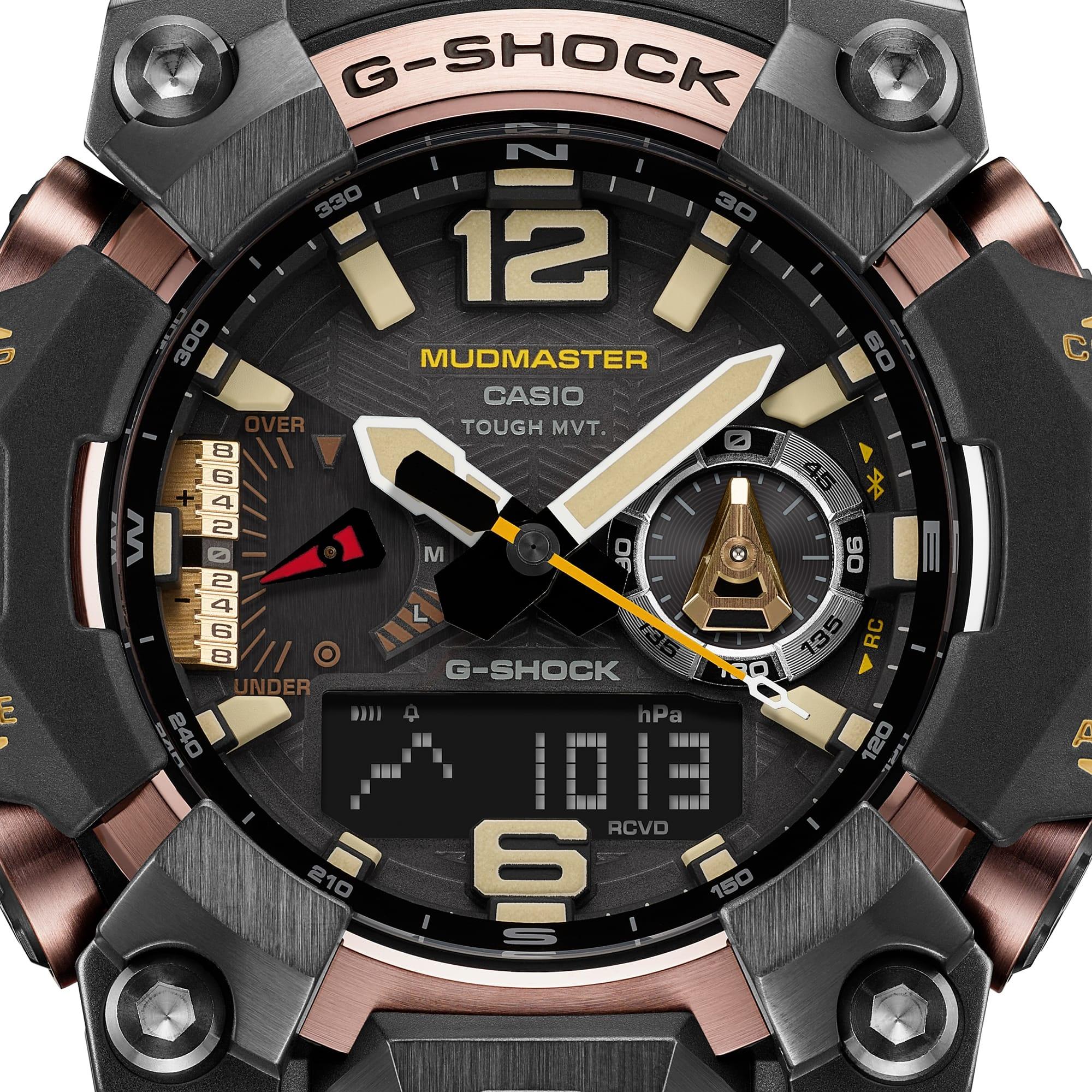 G-SHOCK GWG-B1000-1A4ER Mudmaster Carbon Core G-SHOCK Master of G sportowy zegarek szary - miniatura 11