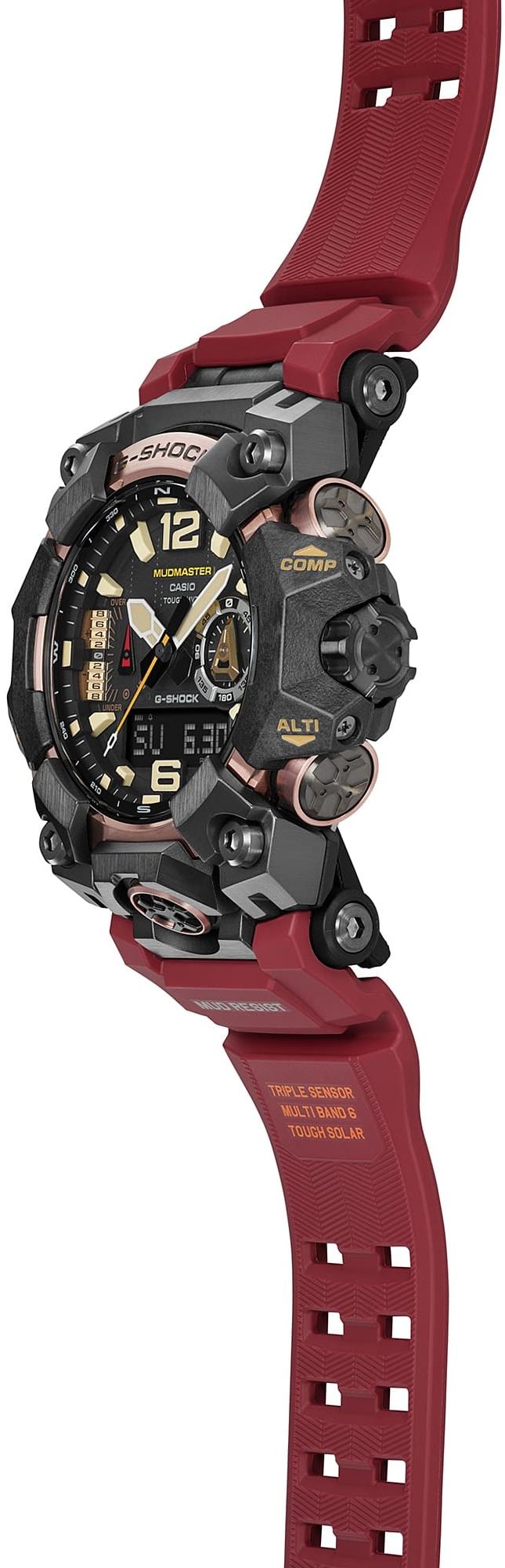 G-SHOCK GWG-B1000-1A4ER Mudmaster Carbon Core zegarek sportowy G-SHOCK Master of G - miniatura 5