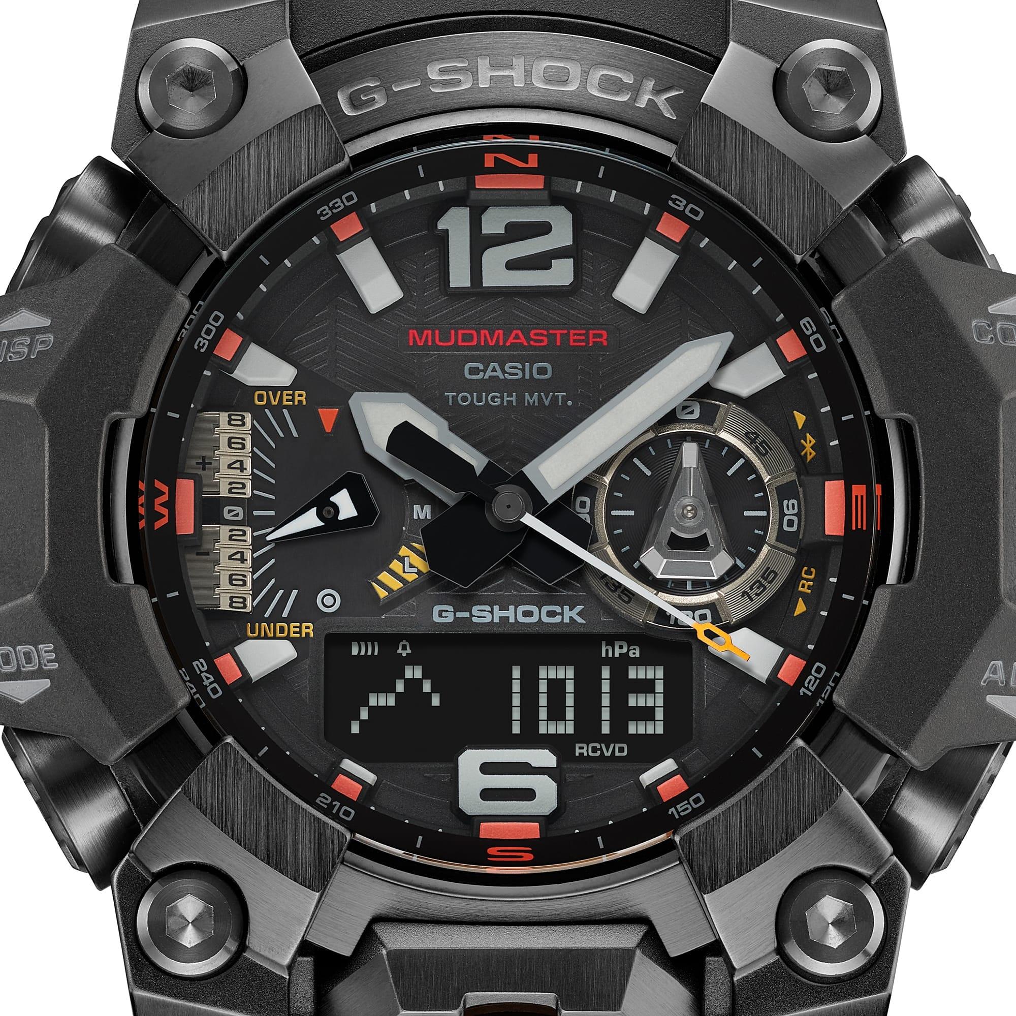 G-SHOCK GWG-B1000EC-1AER G-SHOCK Master of G sportowy zegarek szary - miniatura 12
