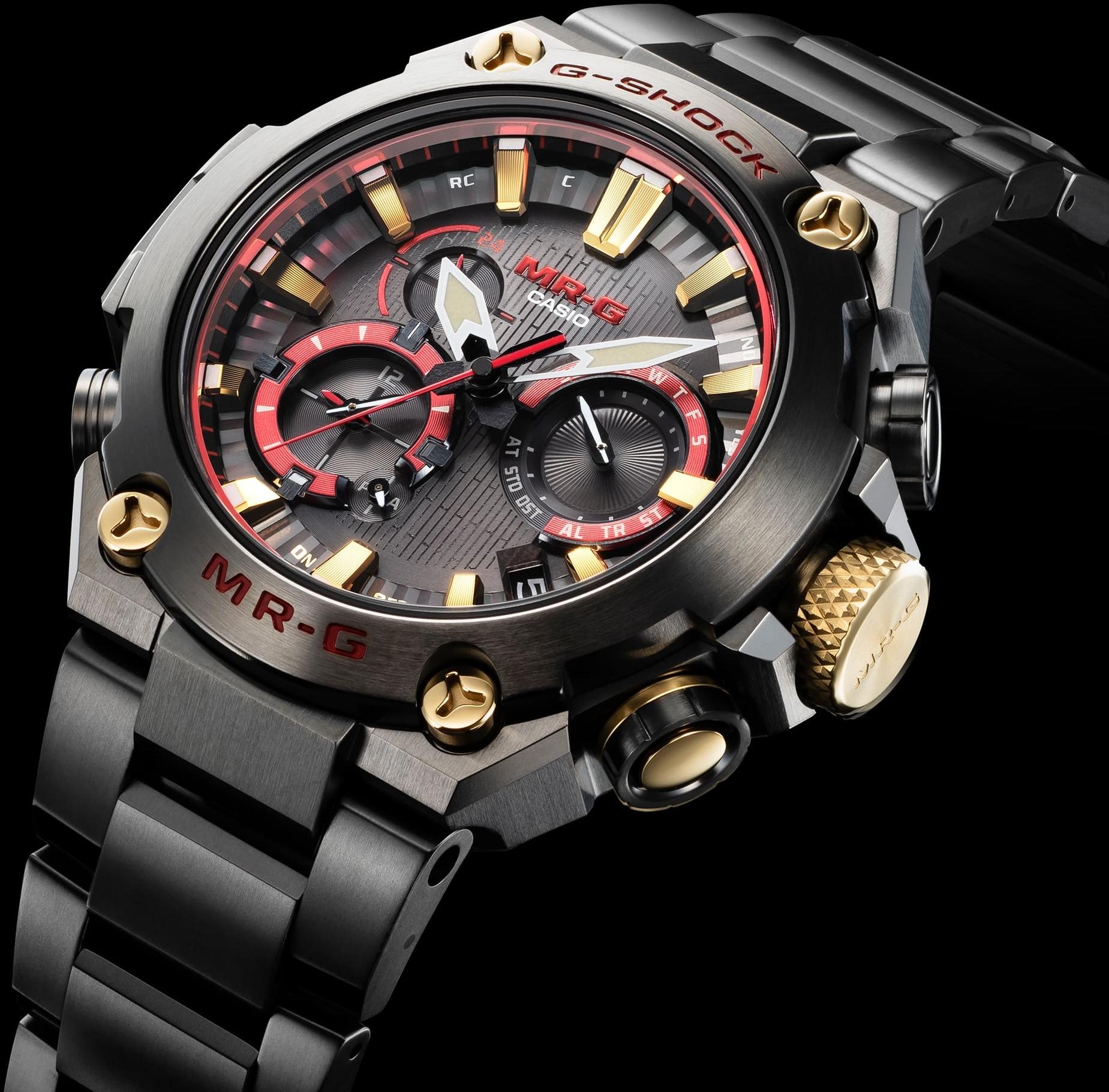 G-SHOCK MRG-B2000B-1A4DR zegarek czarny sportowy G-SHOCK Master of G bransoleta - miniatura 7