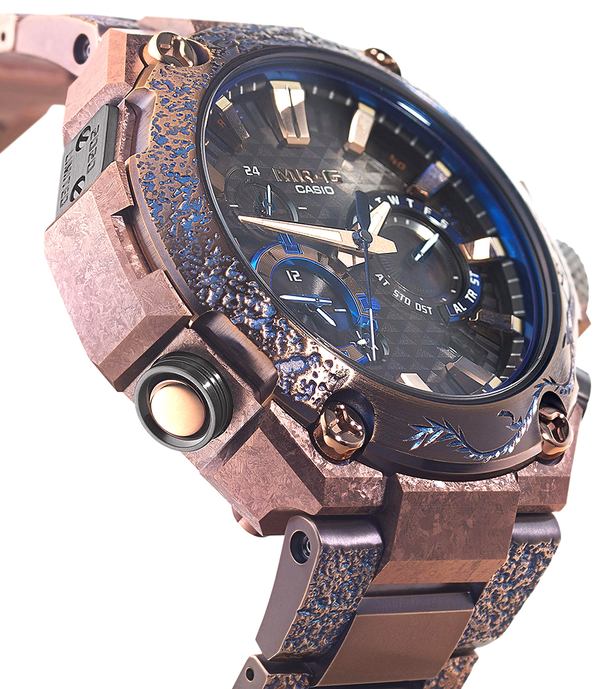 G-SHOCK MRG-B2000SH-5ADR zegarek męski sportowy G-SHOCK Master of G bransoleta - miniatura 5