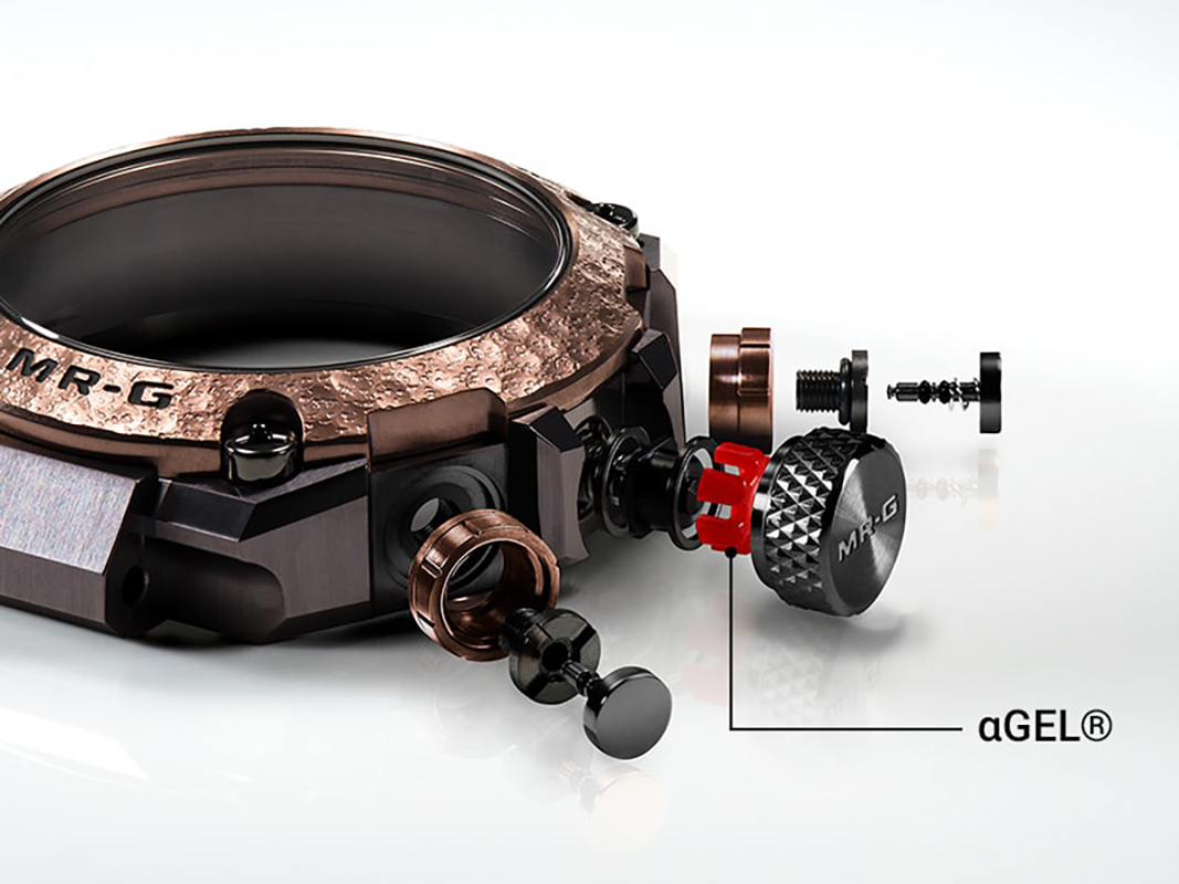 G-SHOCK MRG-B2000SH-5ADR zegarek szary sportowy G-SHOCK Master of G bransoleta - miniatura 11