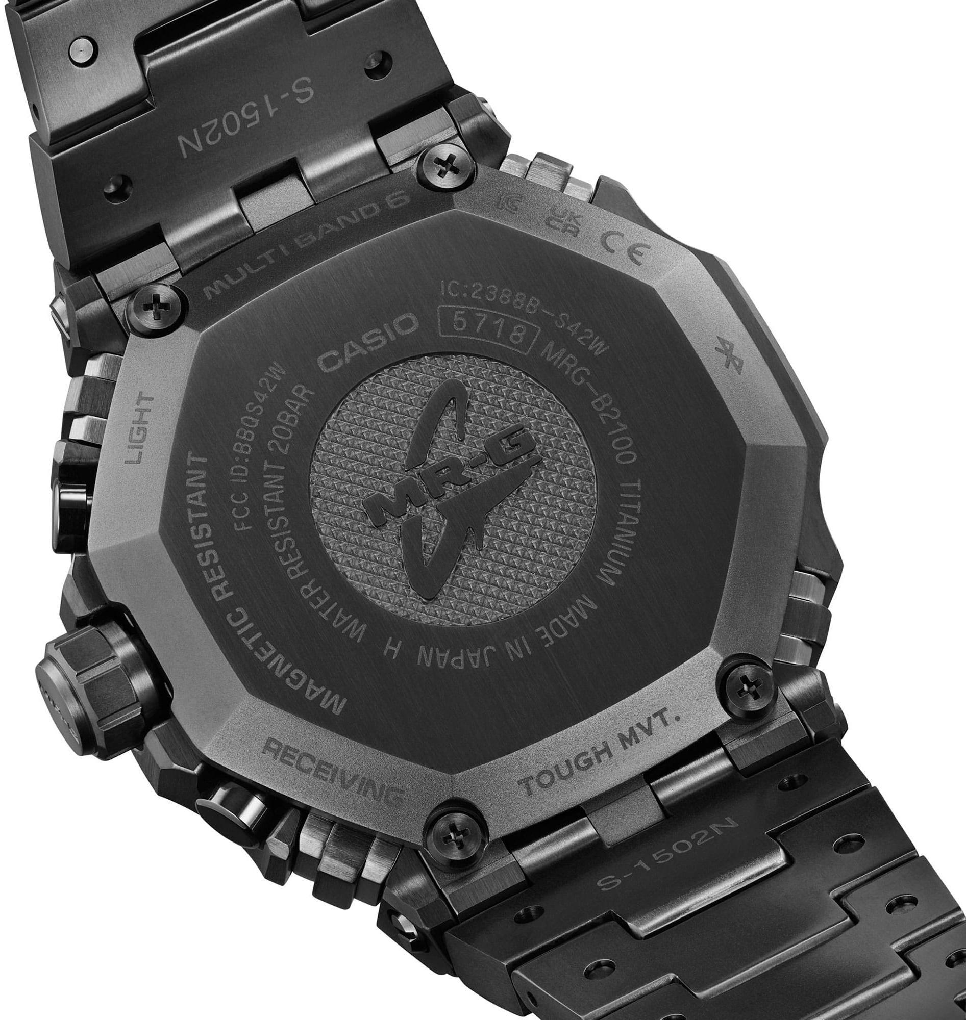 G-SHOCK MRG-B2100B-1ADR MRG TITANIUM 64 COBARION zegarek klasyczny G-SHOCK Master of G - miniatura 6