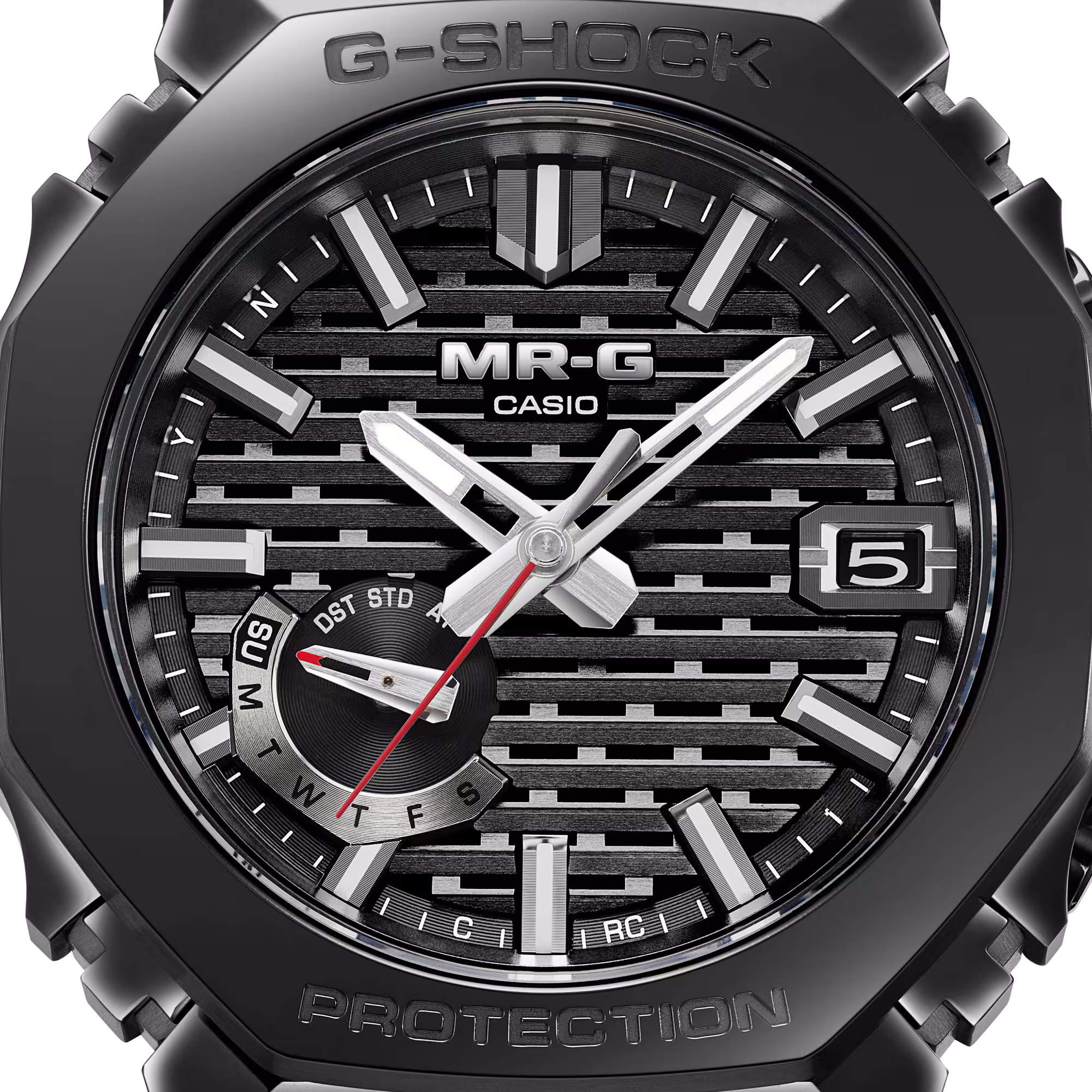 G-SHOCK MRG-B2100B-1AER G-SHOCK Master of G MRG TITANIUM 64 COBARION zegarek męski klasyczny szafirowe
